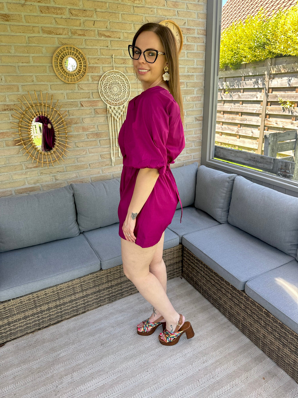 Juliette Jumpsuit Mauve