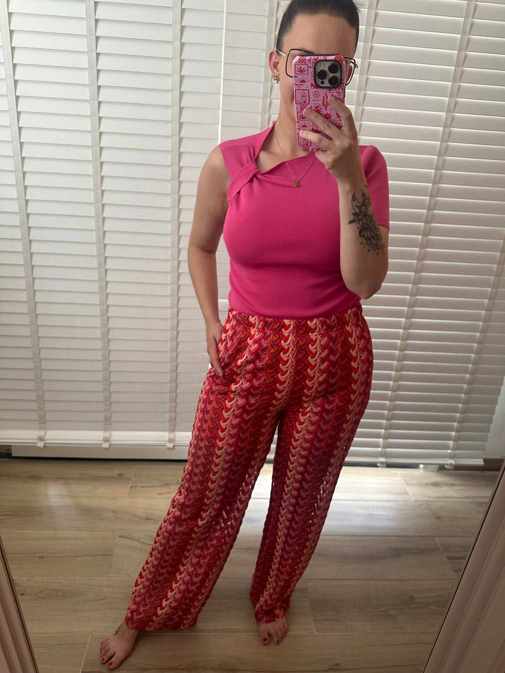 Marie Sweater Fuchsia
