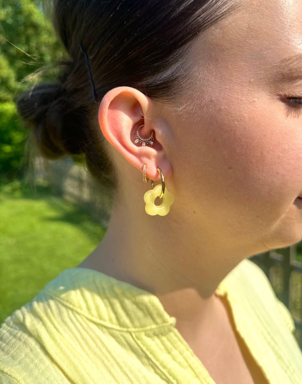 Stella Oorbellen Yellow