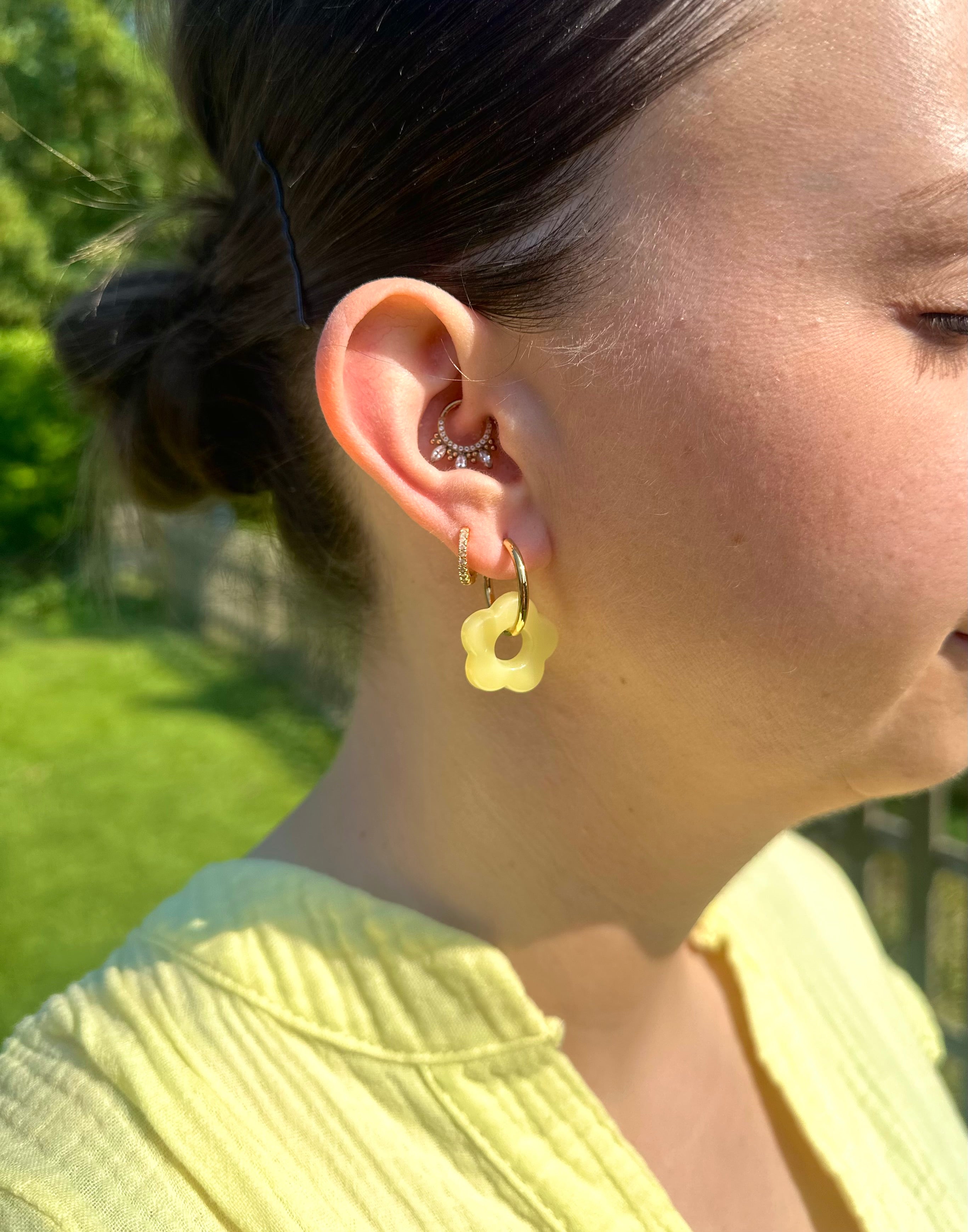 Stella Oorbellen Yellow