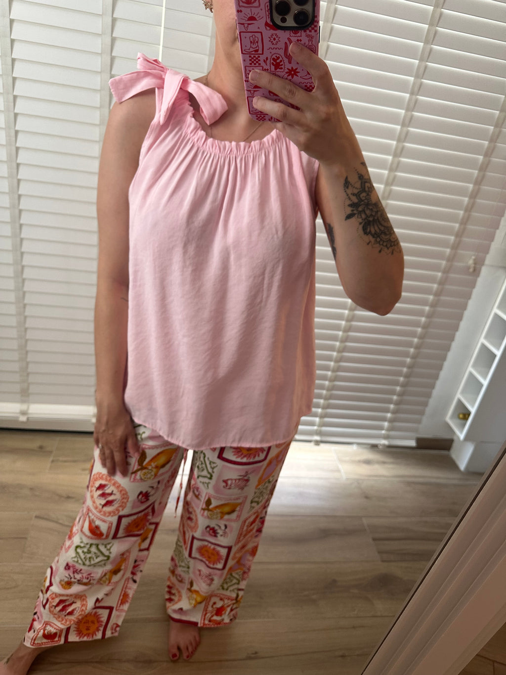 Justine Blouse Roze