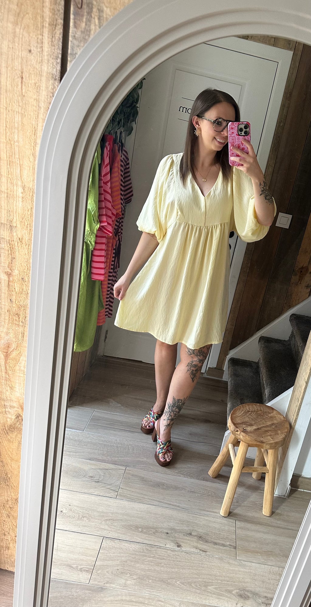 Manon Dress Yellow
