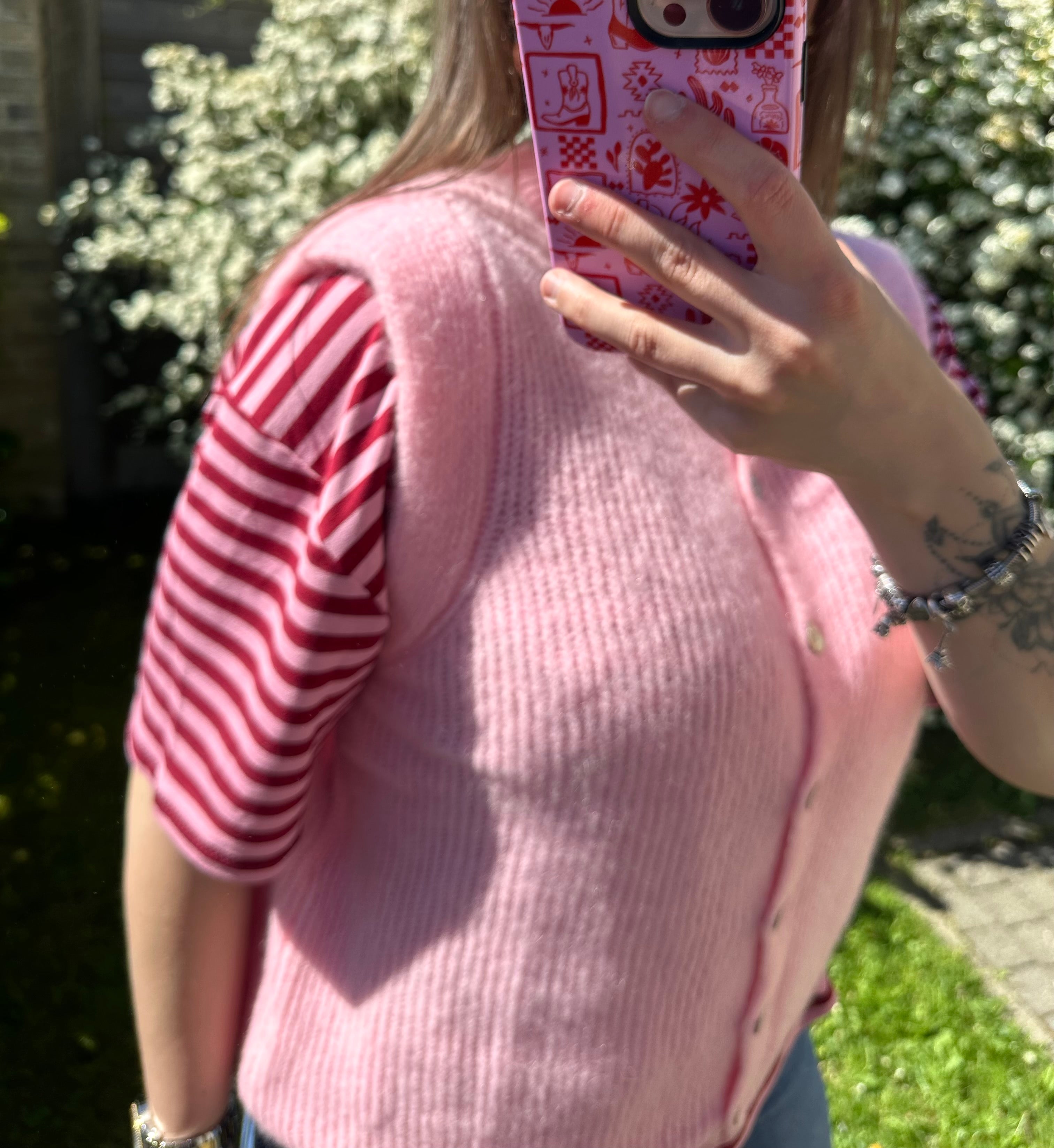Wendy T-shirt Burgundy