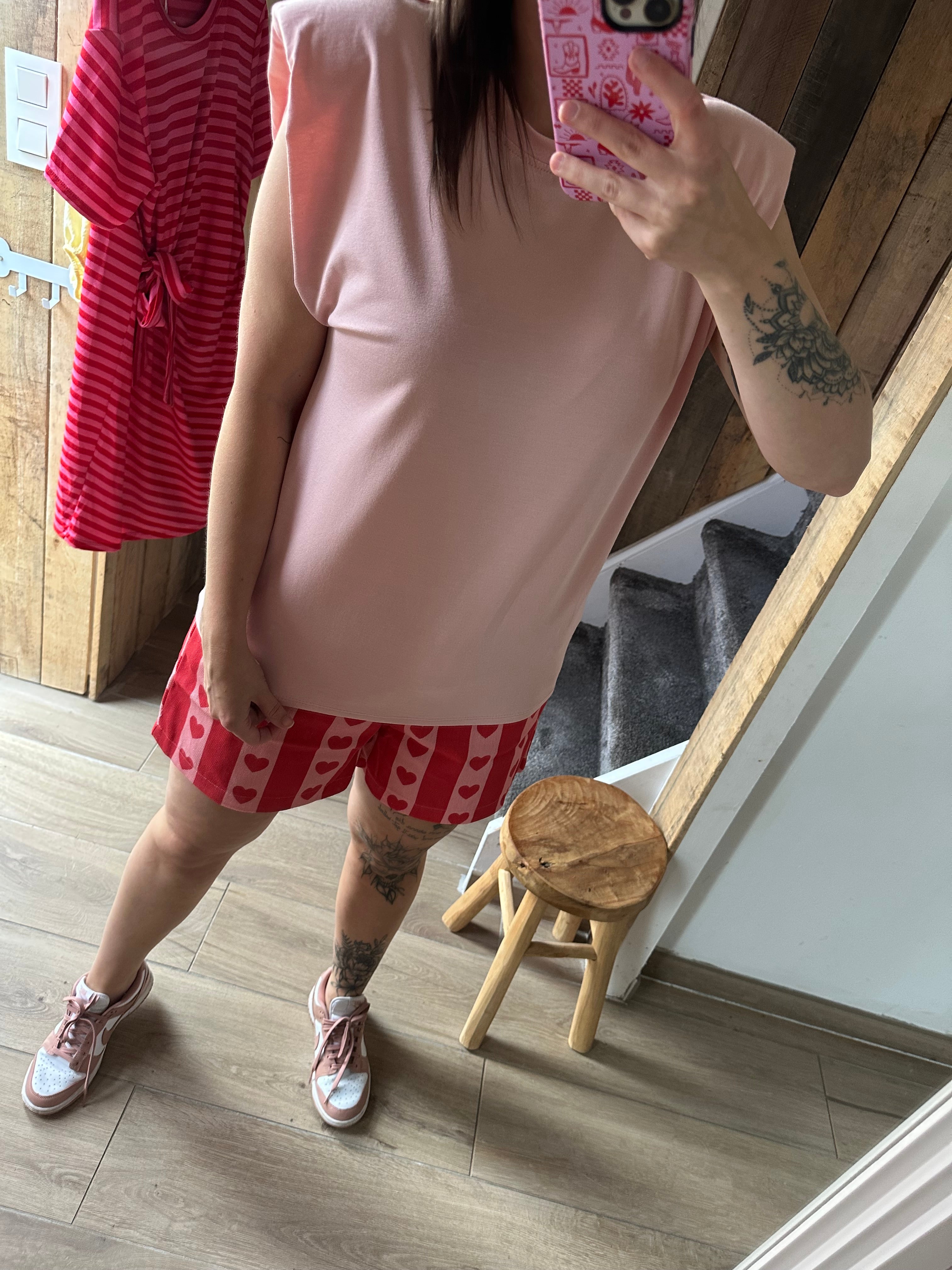 Colette Top Pink
