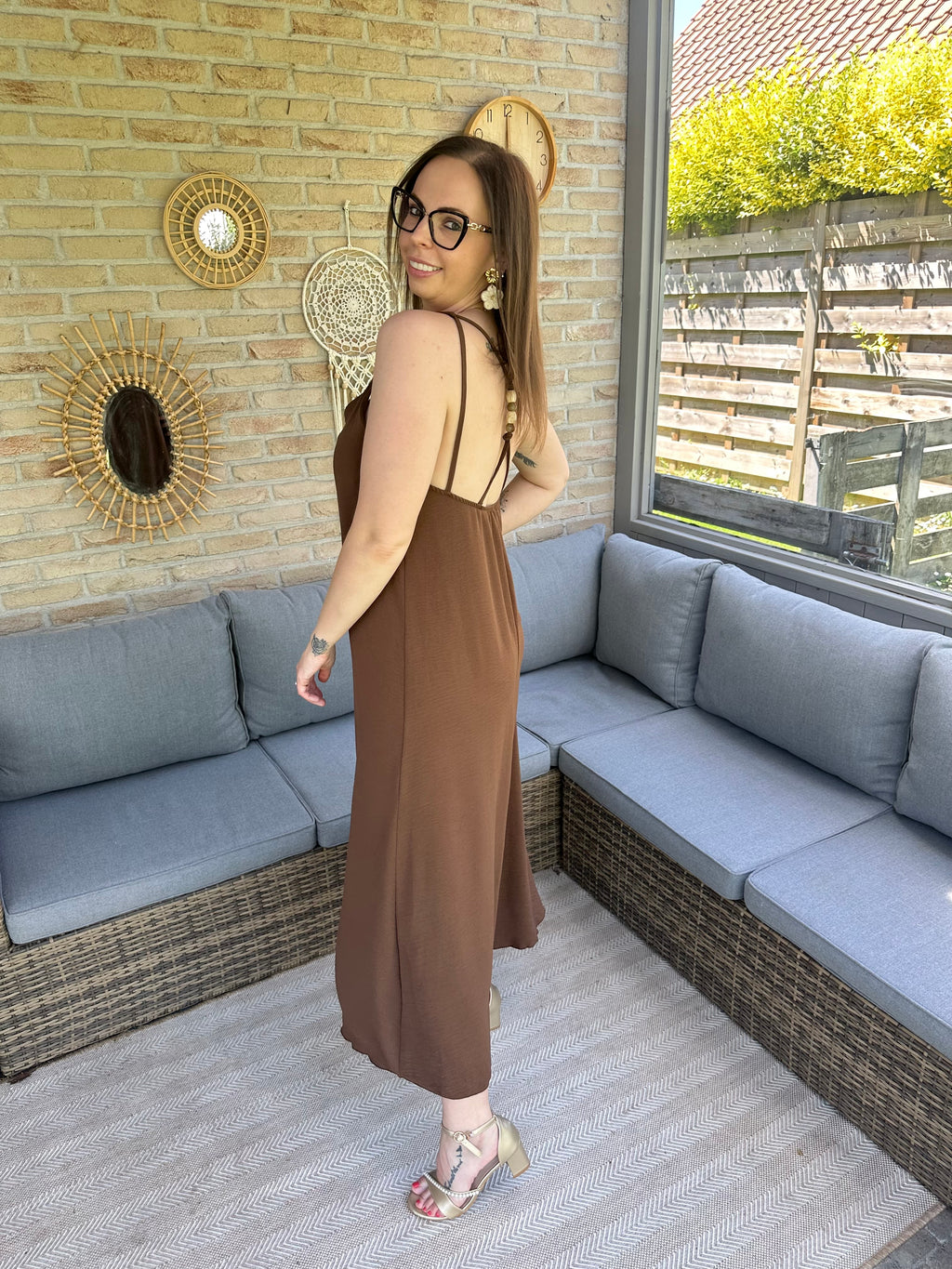 Esmée Dress Chocolade