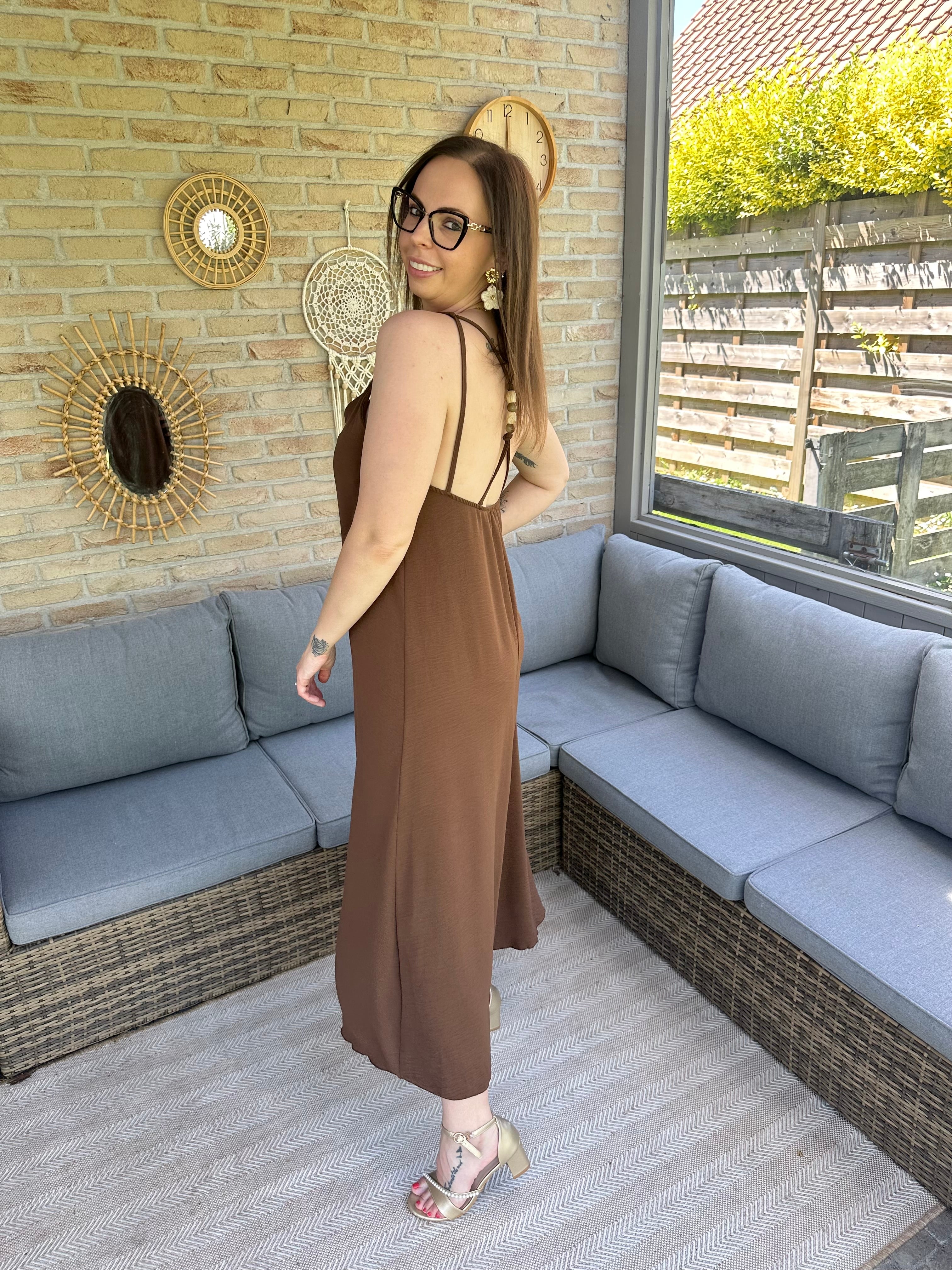 Esmée Dress Chocolade