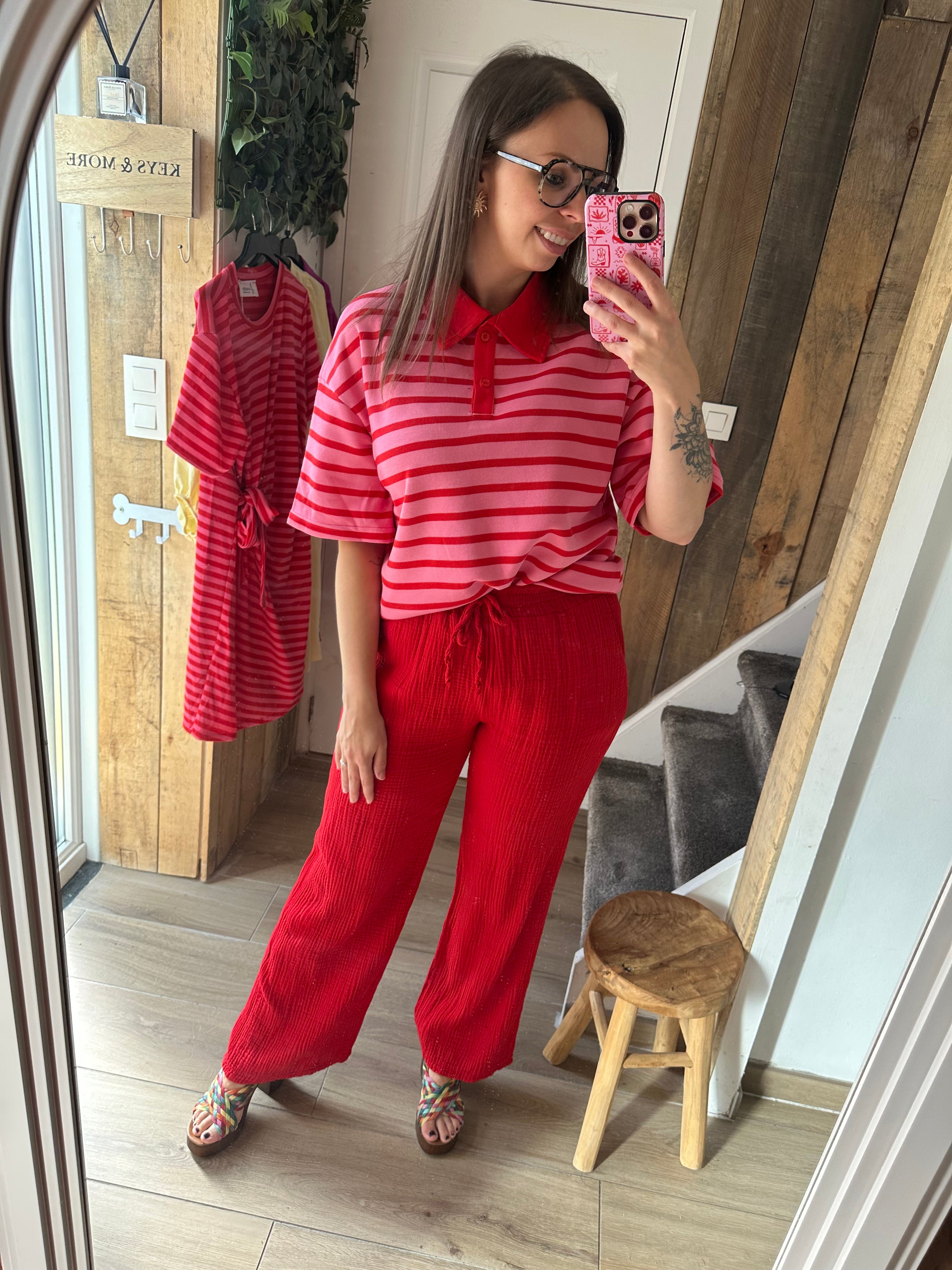 Elodie Polo Rood