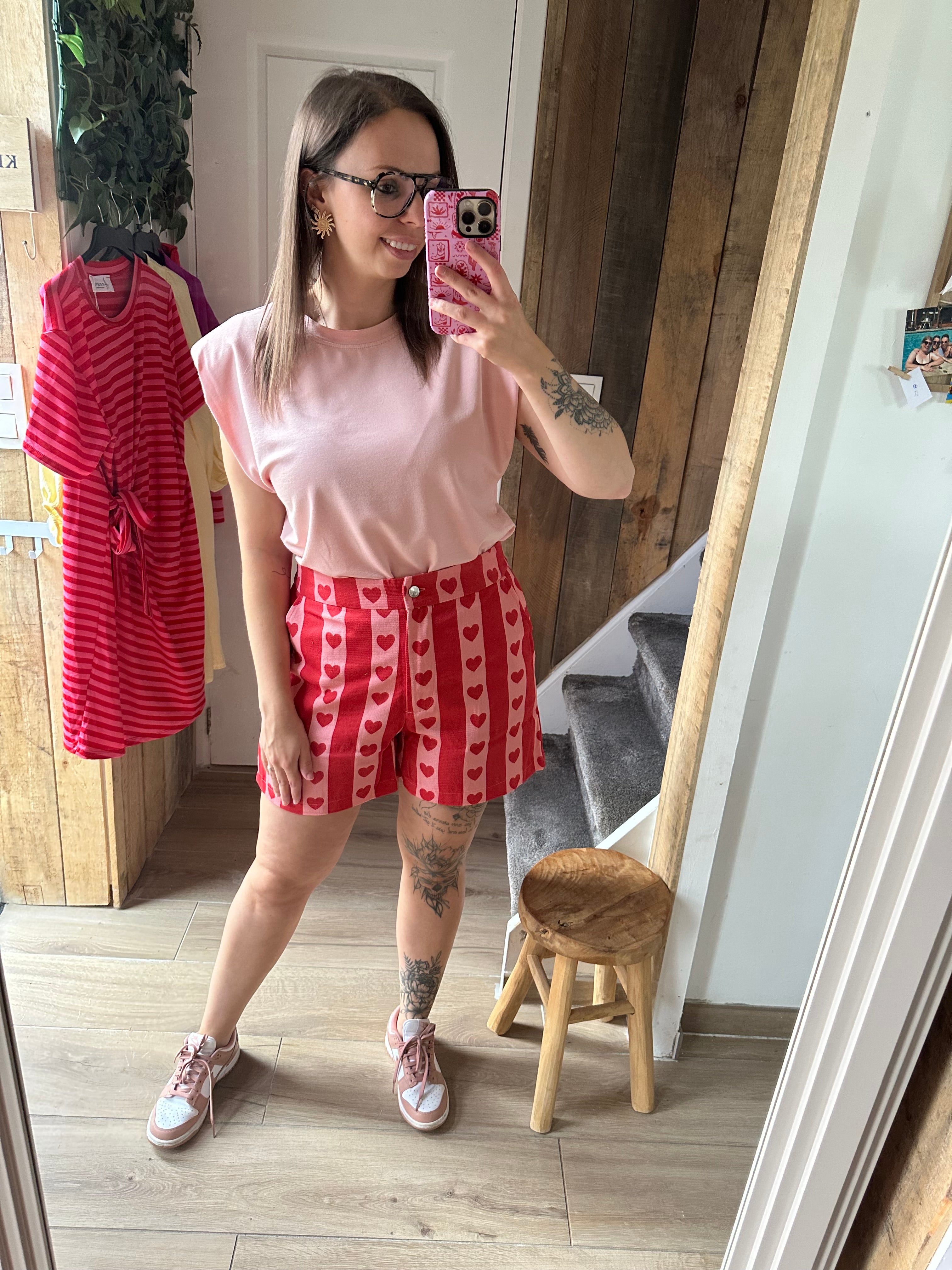 Colette Top Pink