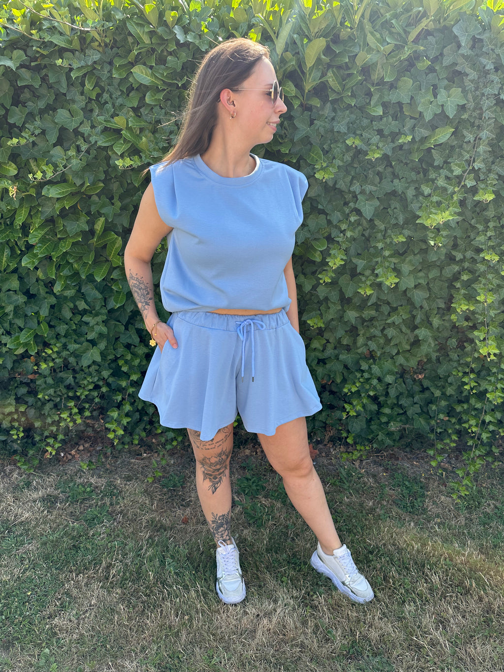 Silke Set Lichtblauw