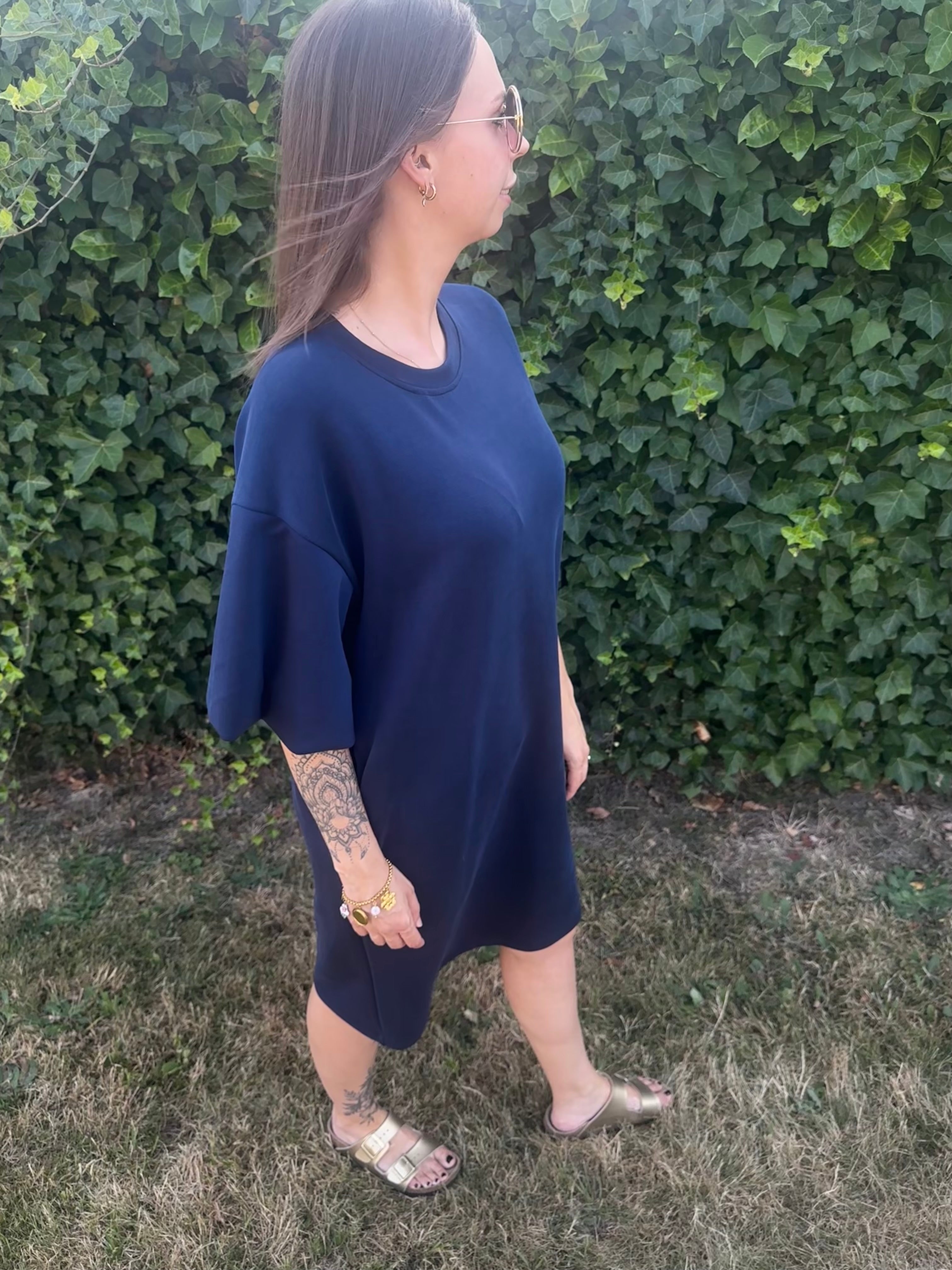 Diana Dress Marineblauw
