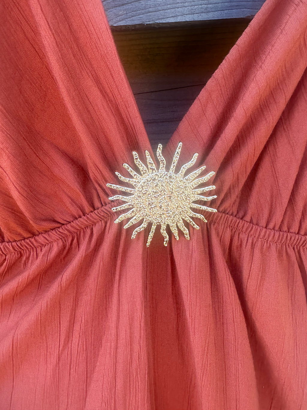 Helena Dress Terracotta