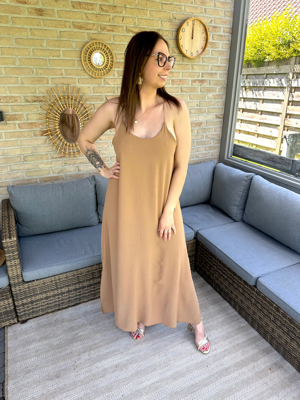 Estée Dress Camel
