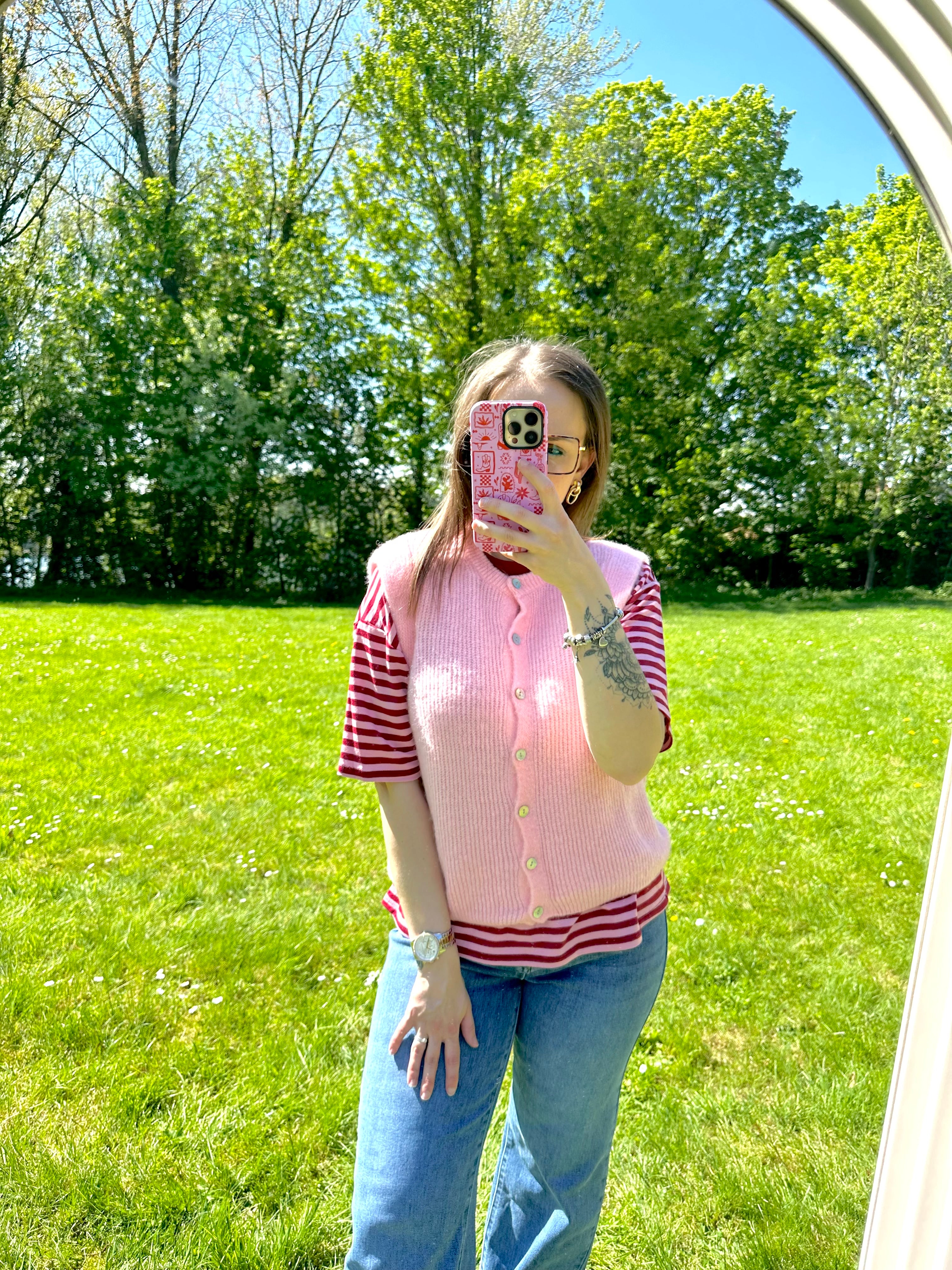 Wendy T-shirt Burgundy