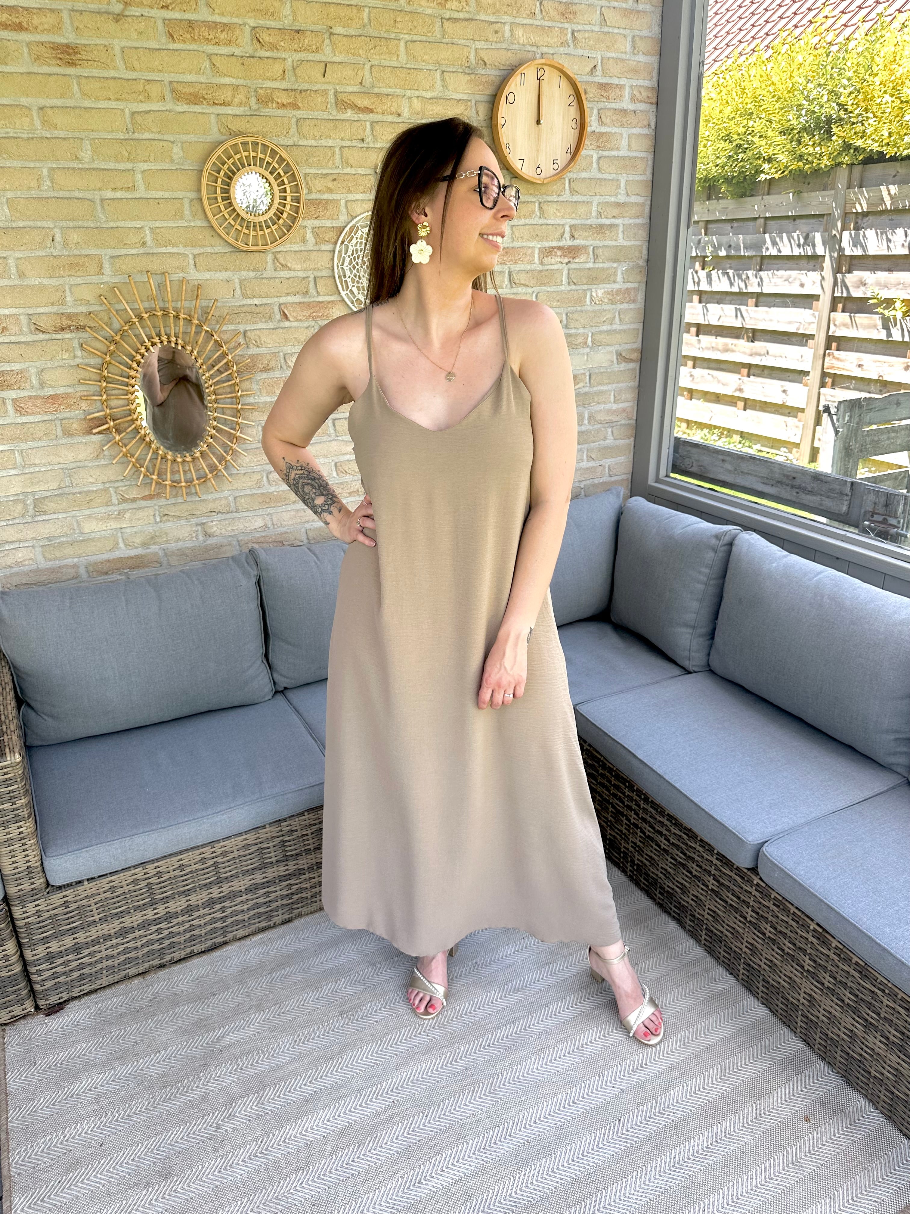 Esmée Dress Taupe