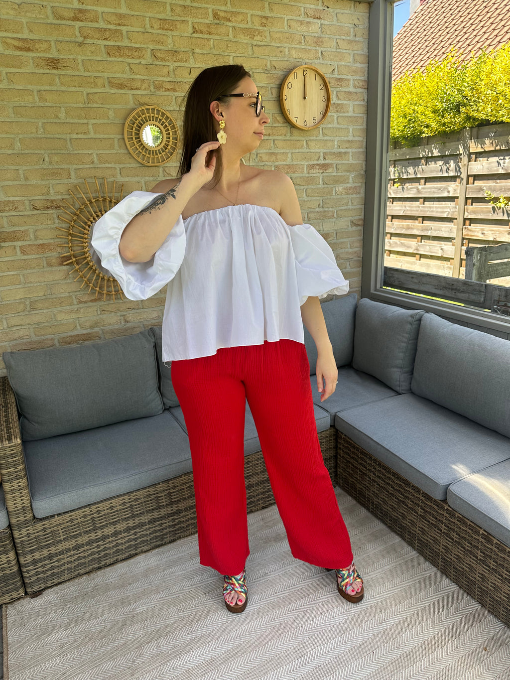 Valentina Pants Rood