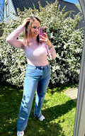 Sofie Lace Top Pink