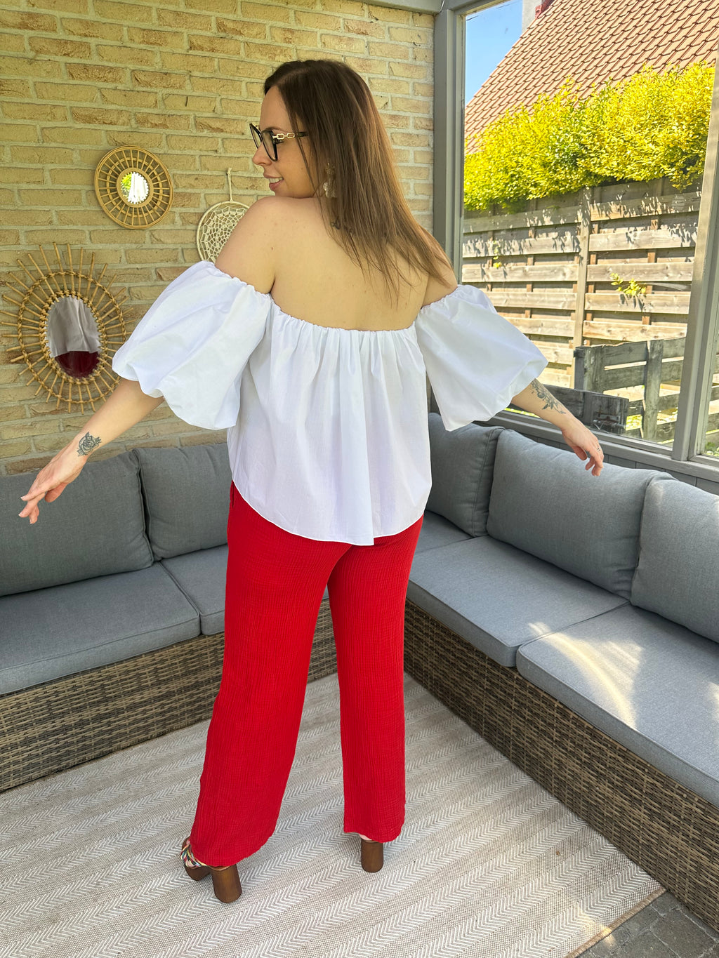 Maria Blouse Wit
