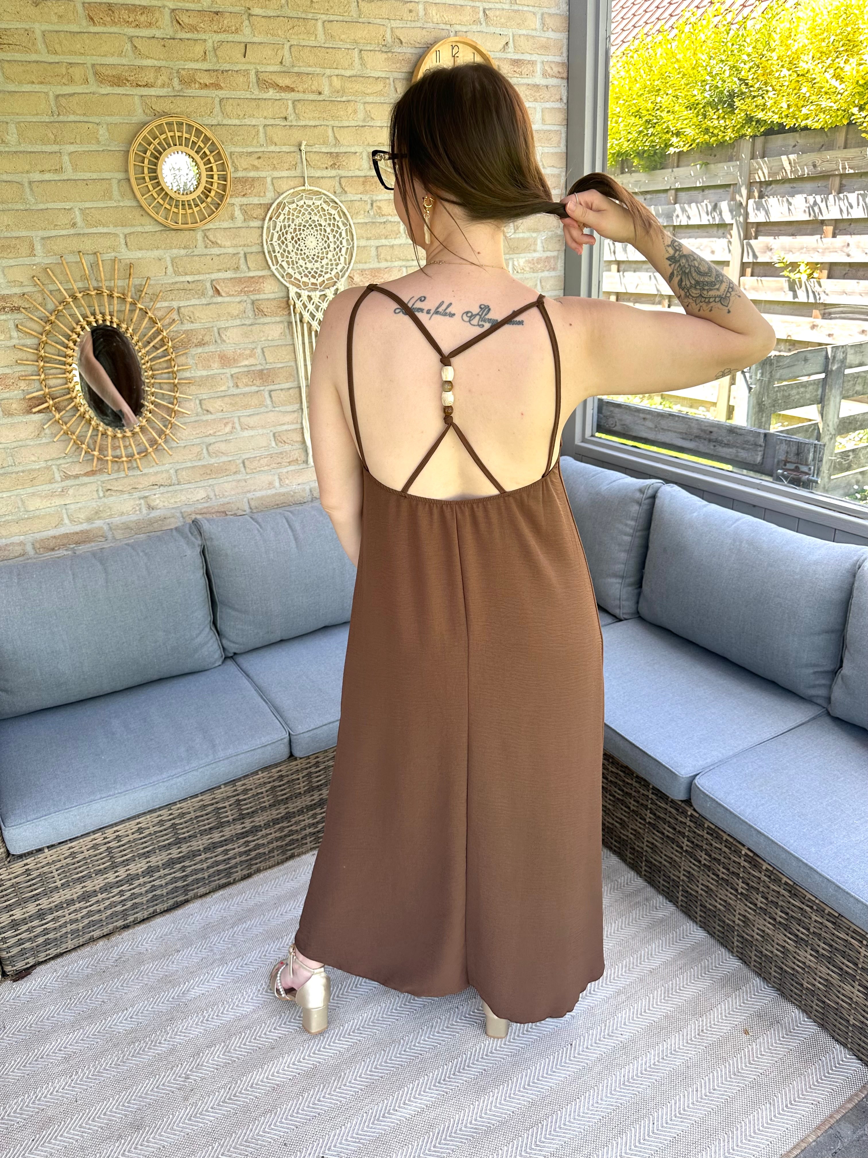 Esmée Dress Chocolade