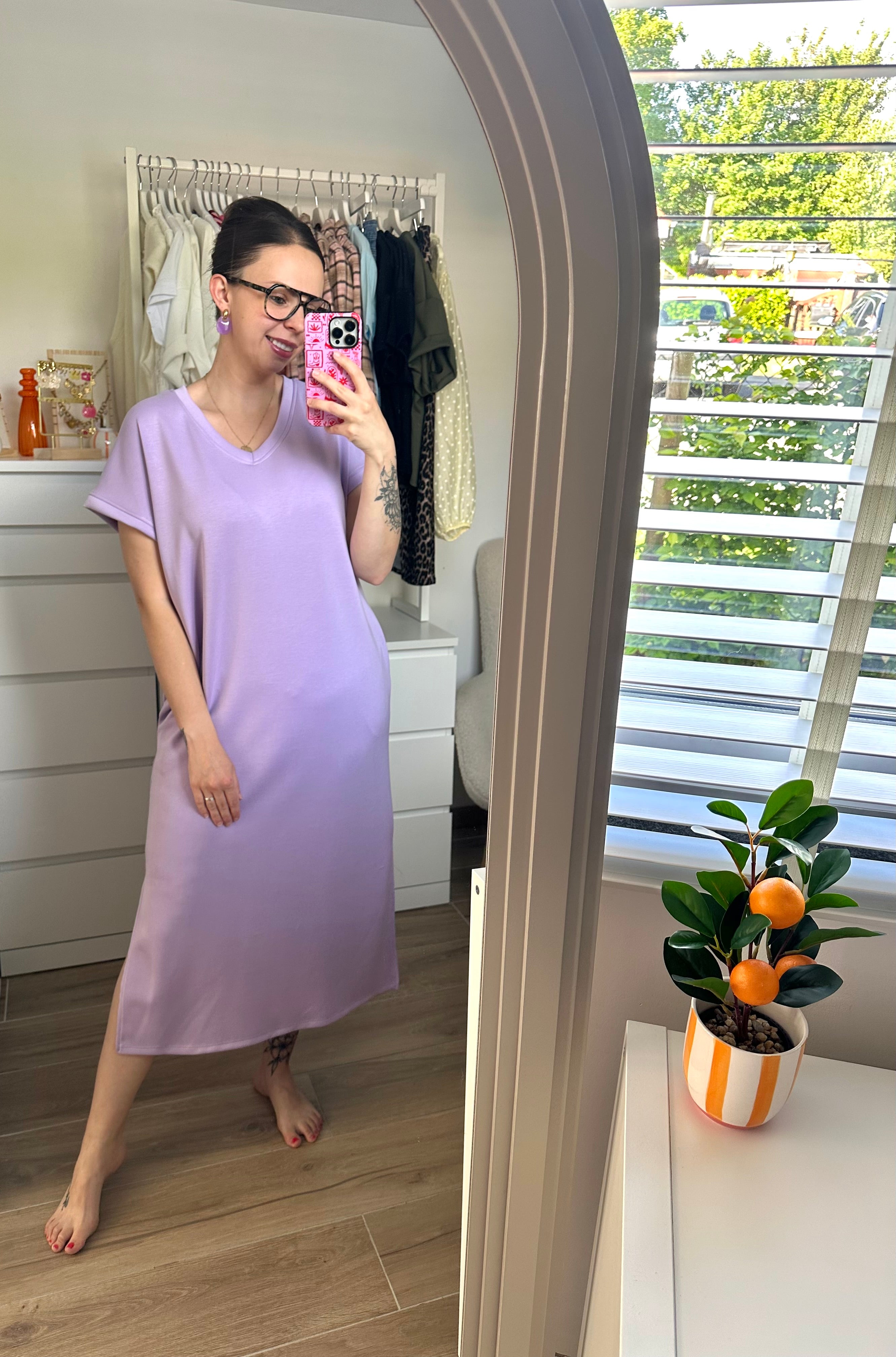 Romée Dress Purple