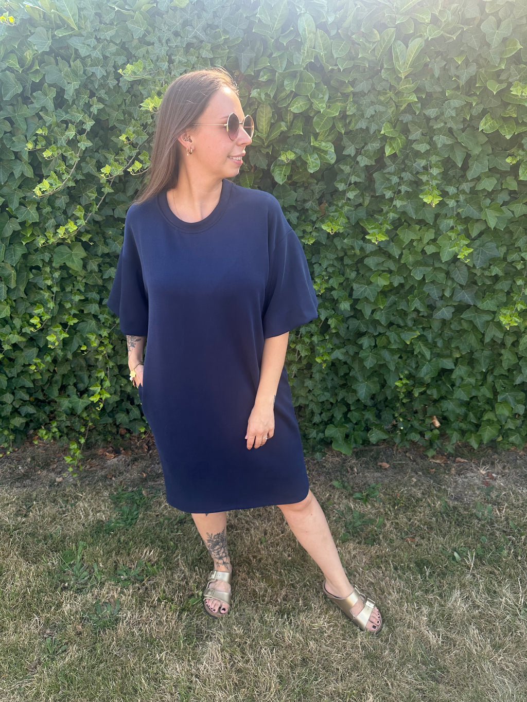 Diana Dress Marineblauw