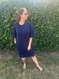 Diana Dress Marineblauw
