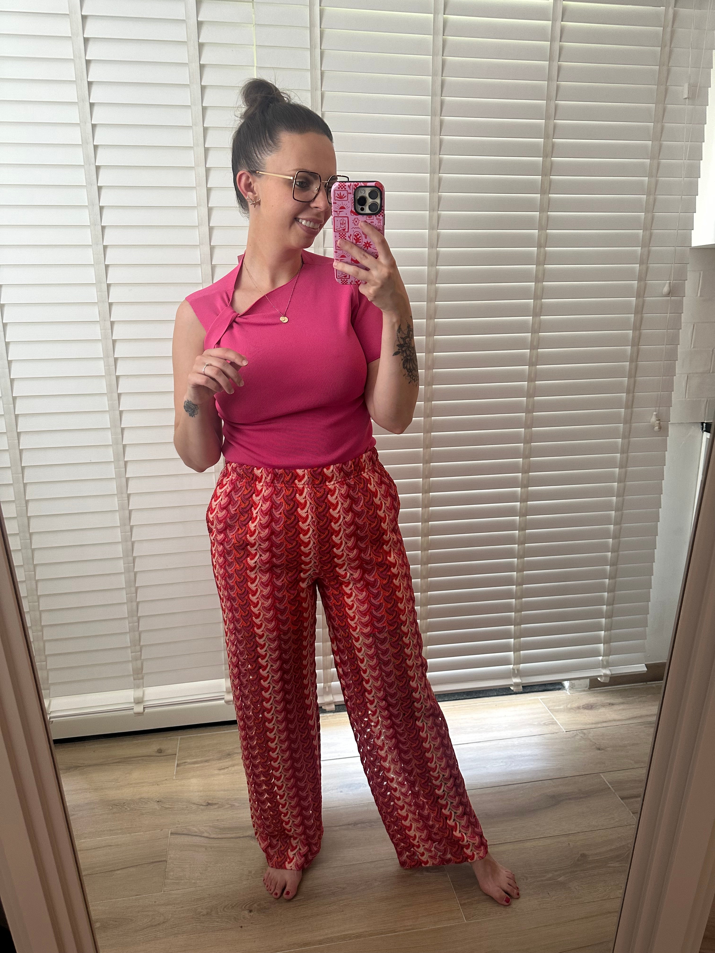 Marie Sweater Fuchsia