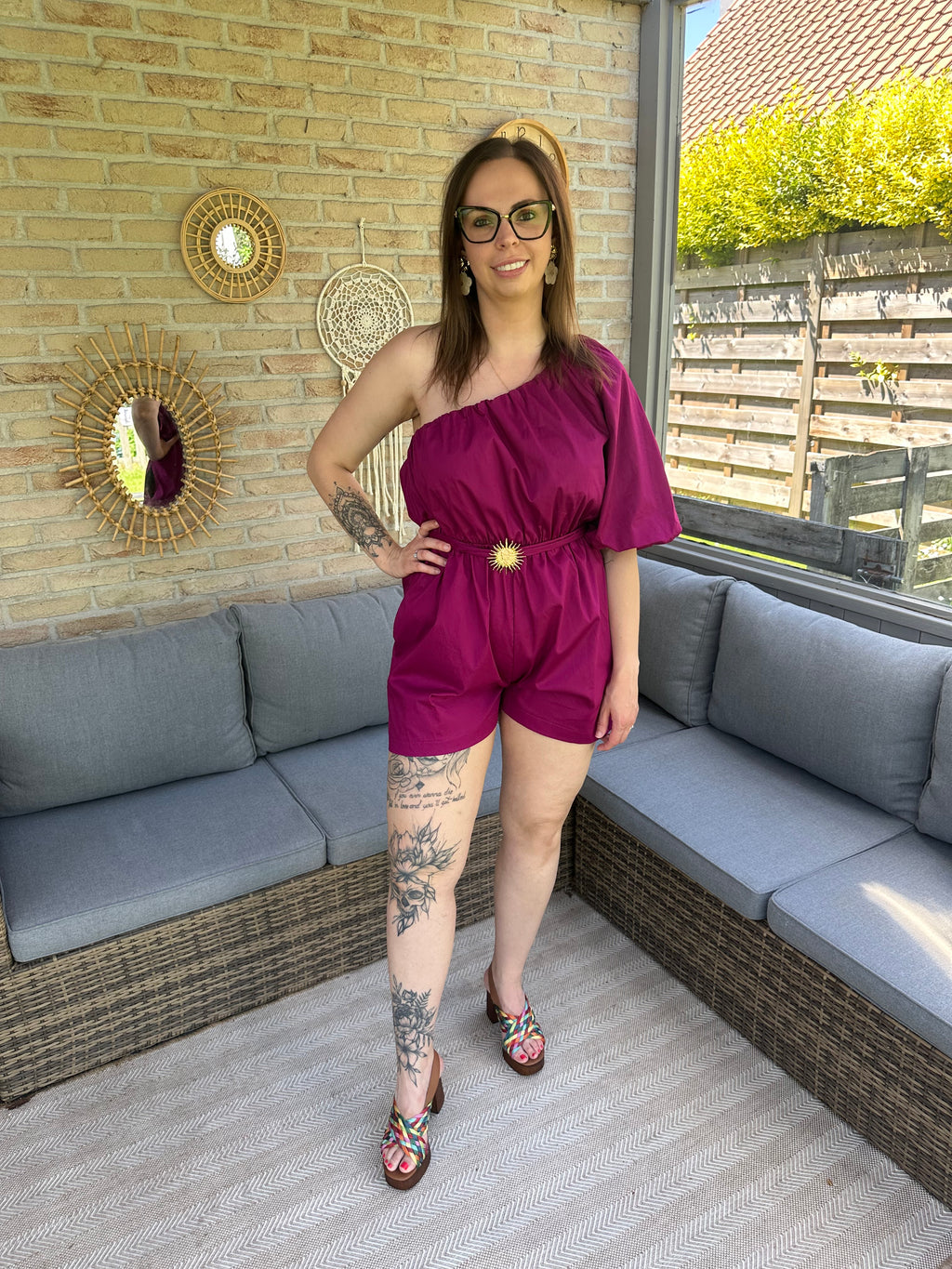 Juliette Jumpsuit Mauve