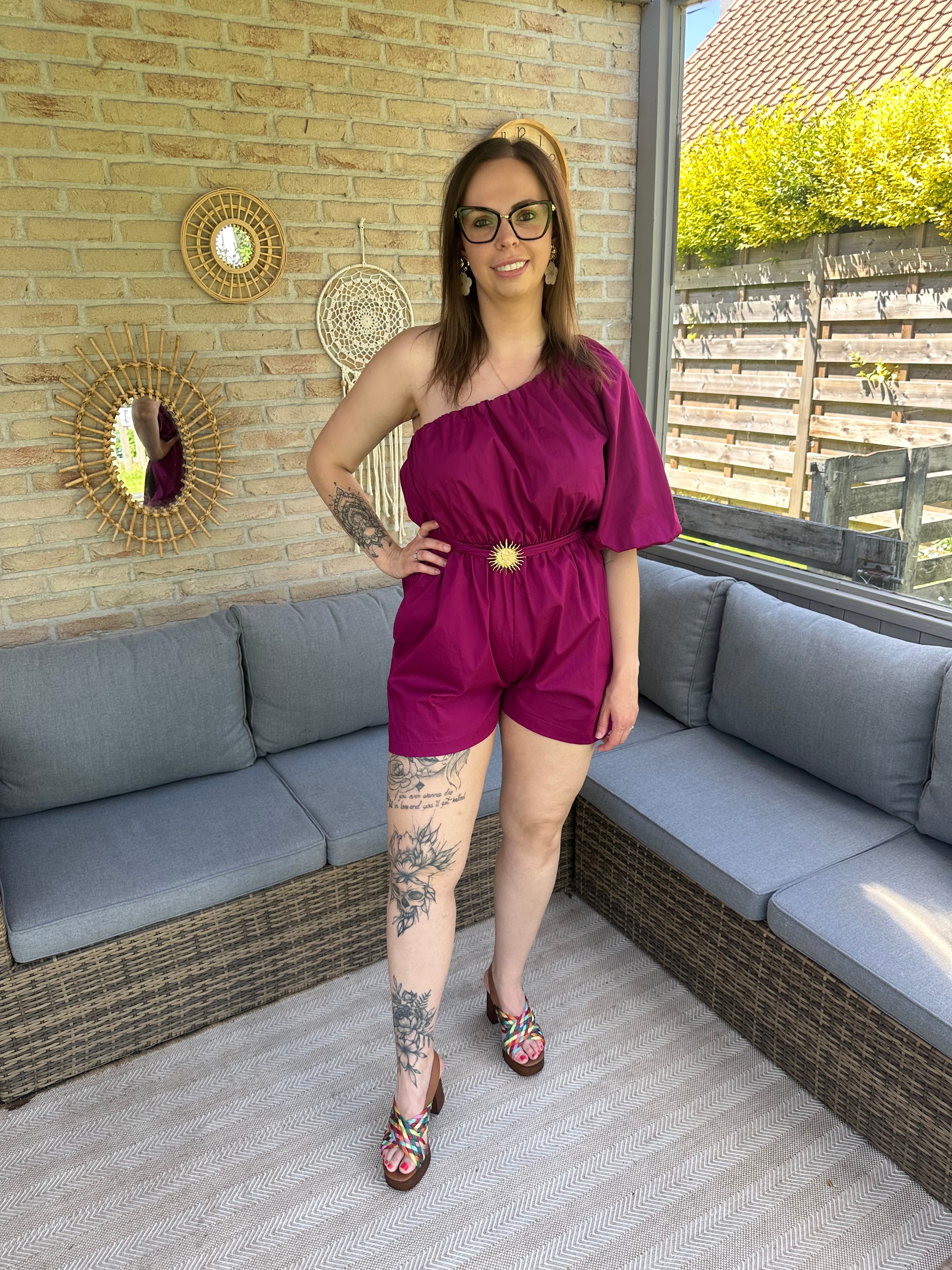 Juliette Jumpsuit Mauve