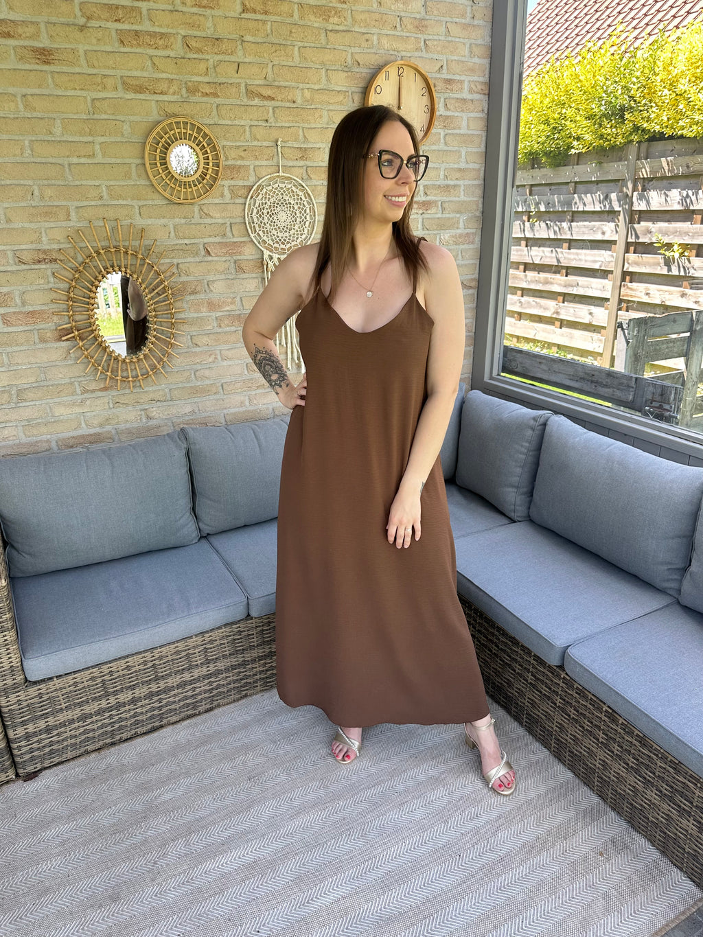 Esmée Dress Chocolade