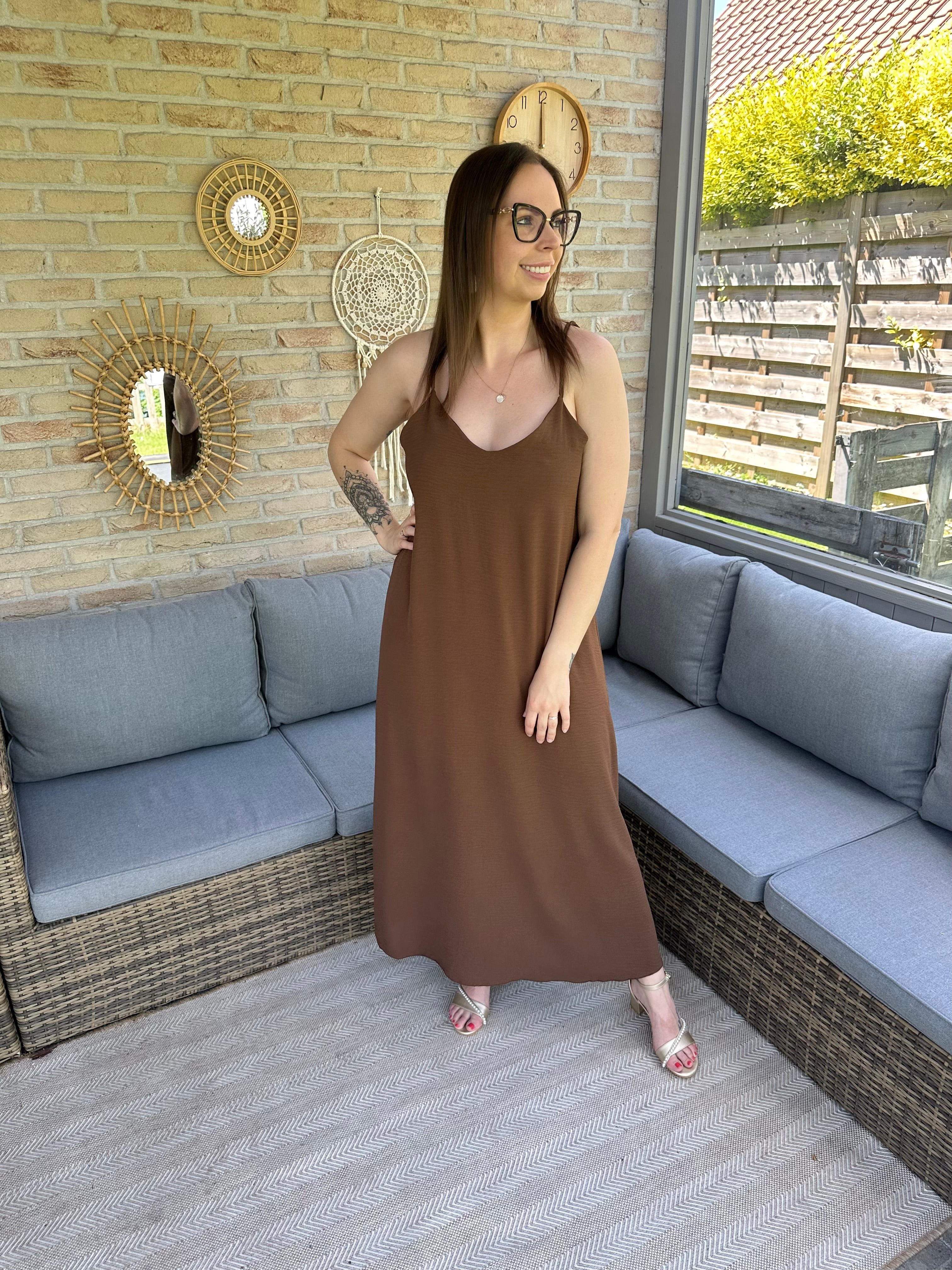 Esmée Dress Chocolade