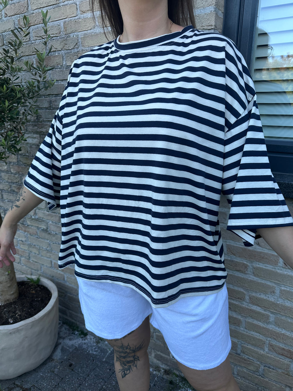 Ines T-shirt Mommy Navy
