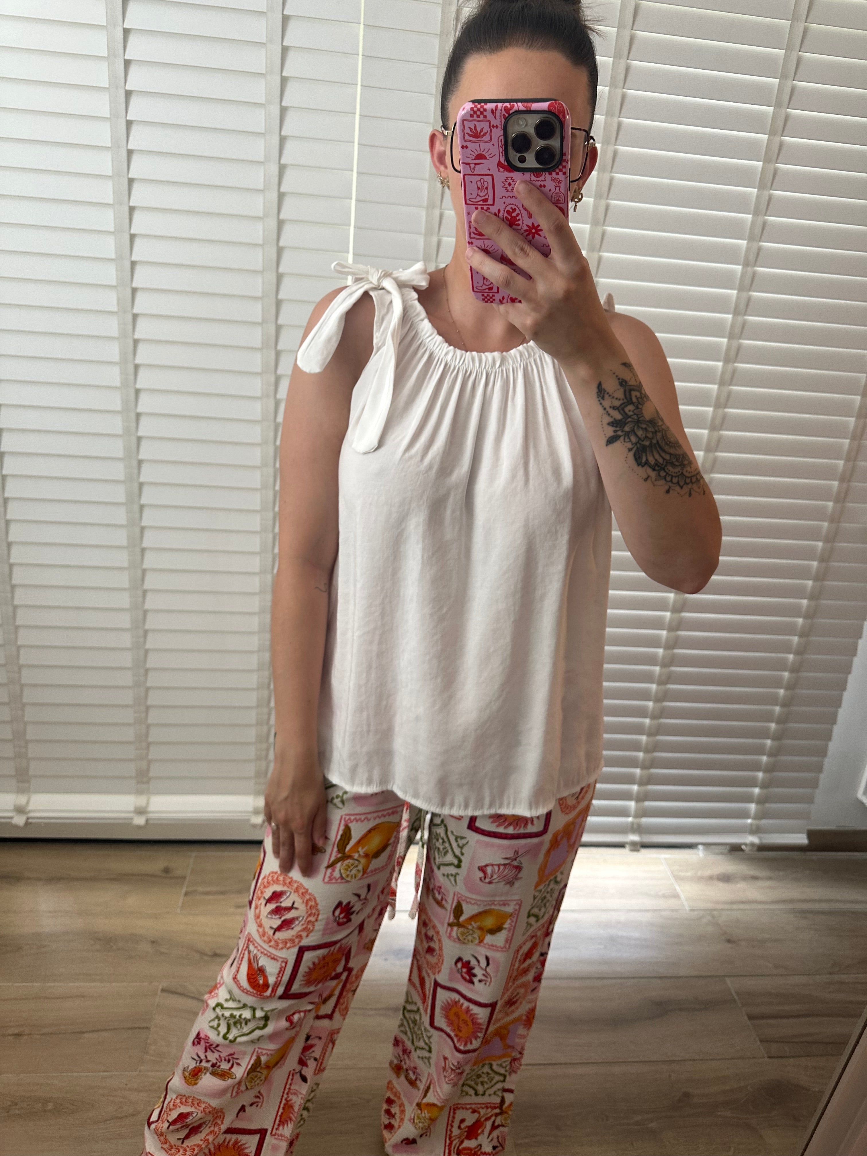 Justine Blouse Wit
