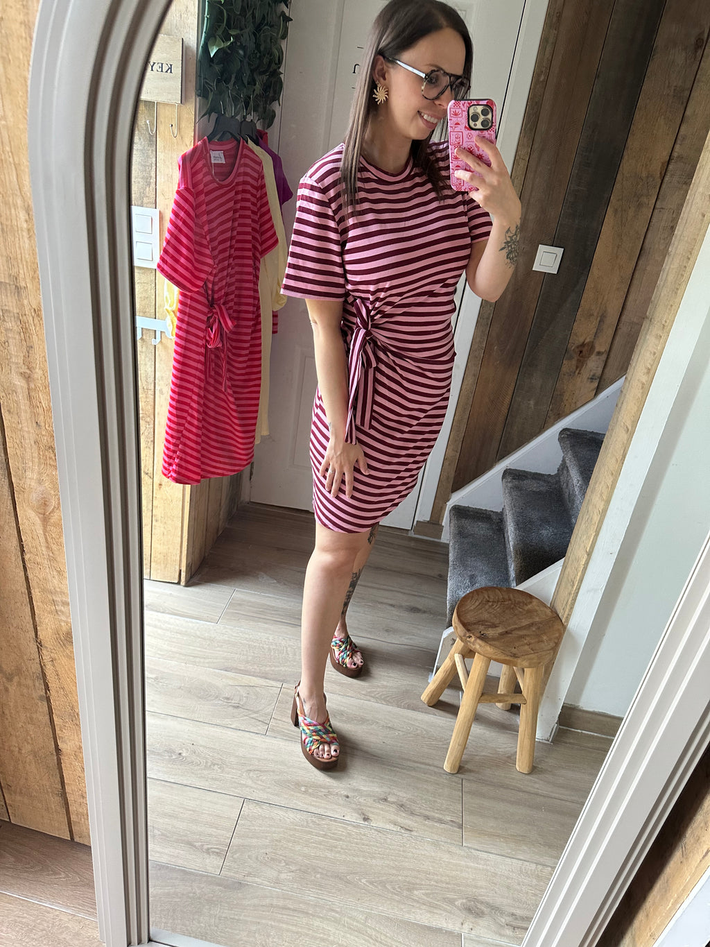 Liv Dress Burgundy
