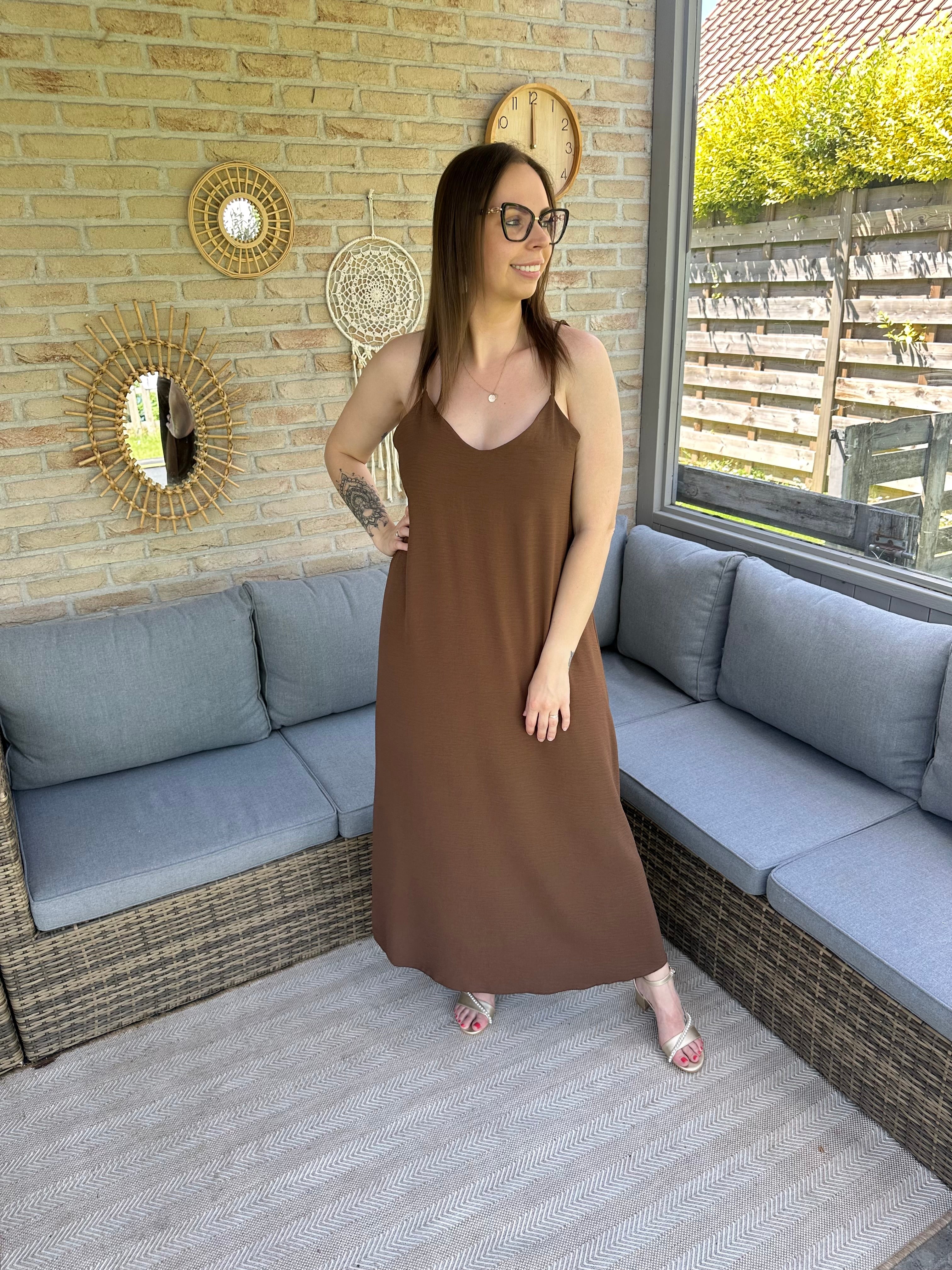 Esmée Dress Chocolade