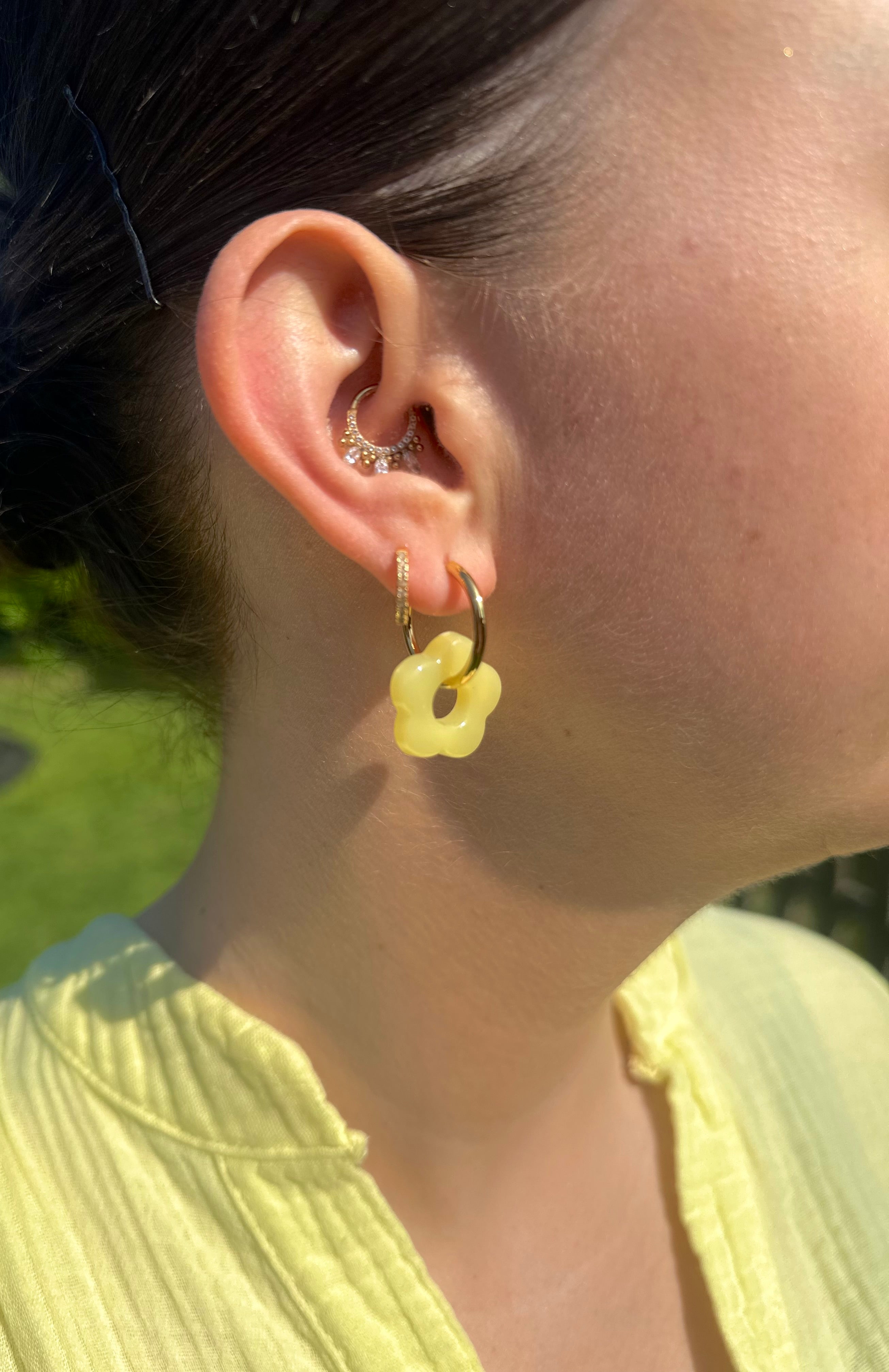 Stella Oorbellen Yellow
