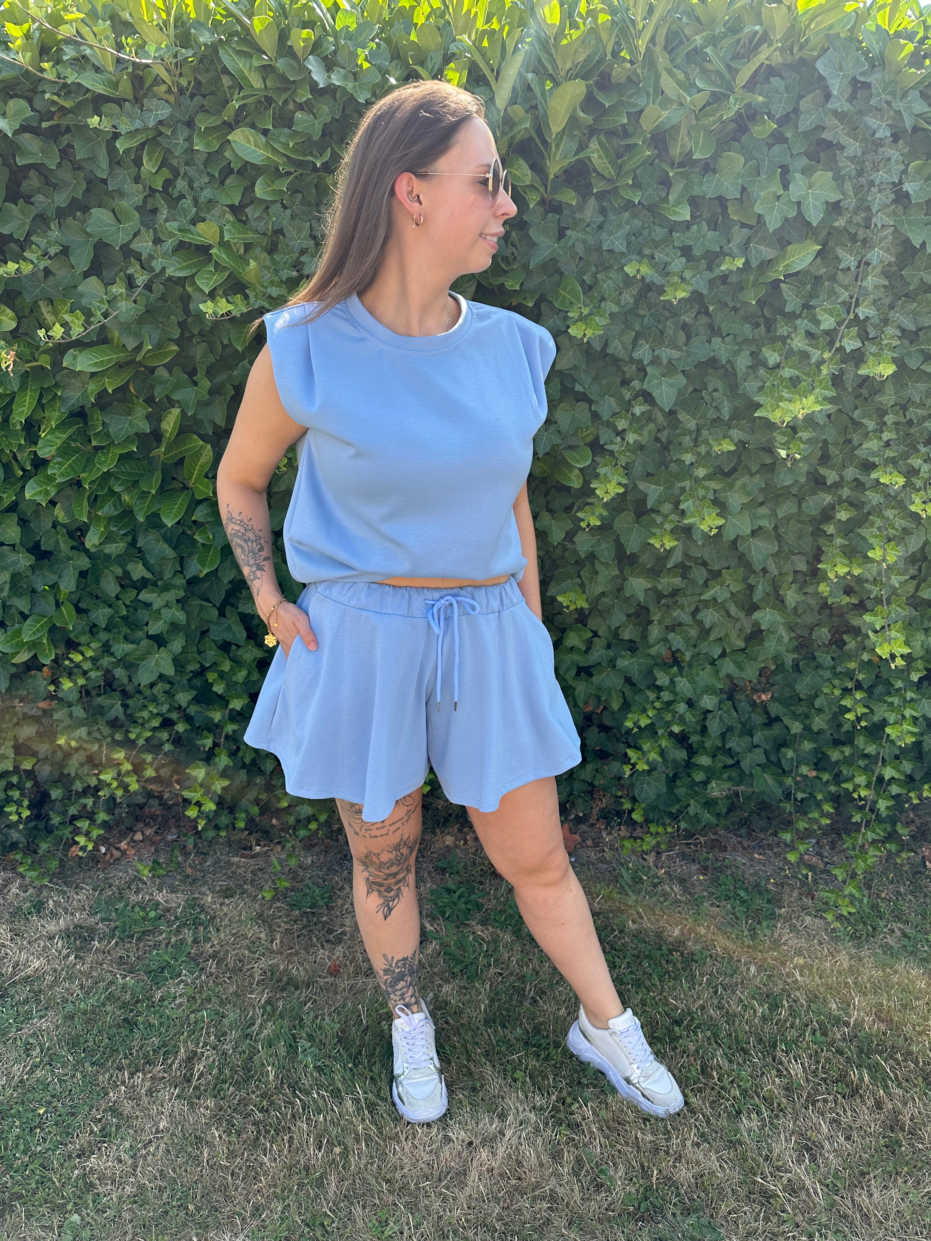 Silke Set Lichtblauw