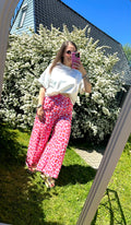 Marthe Leopard Pants Orange
