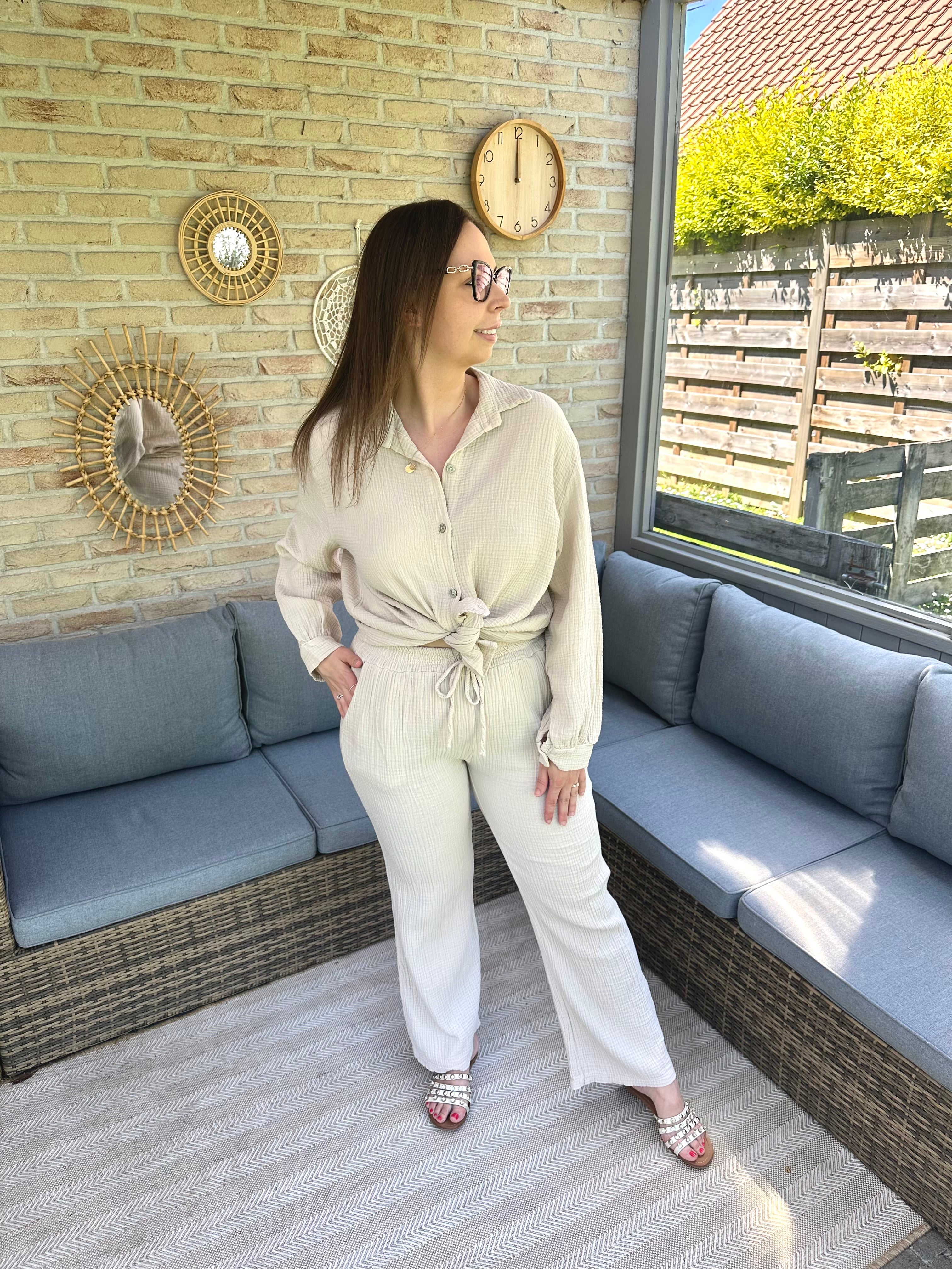 Valentina Pants Beige