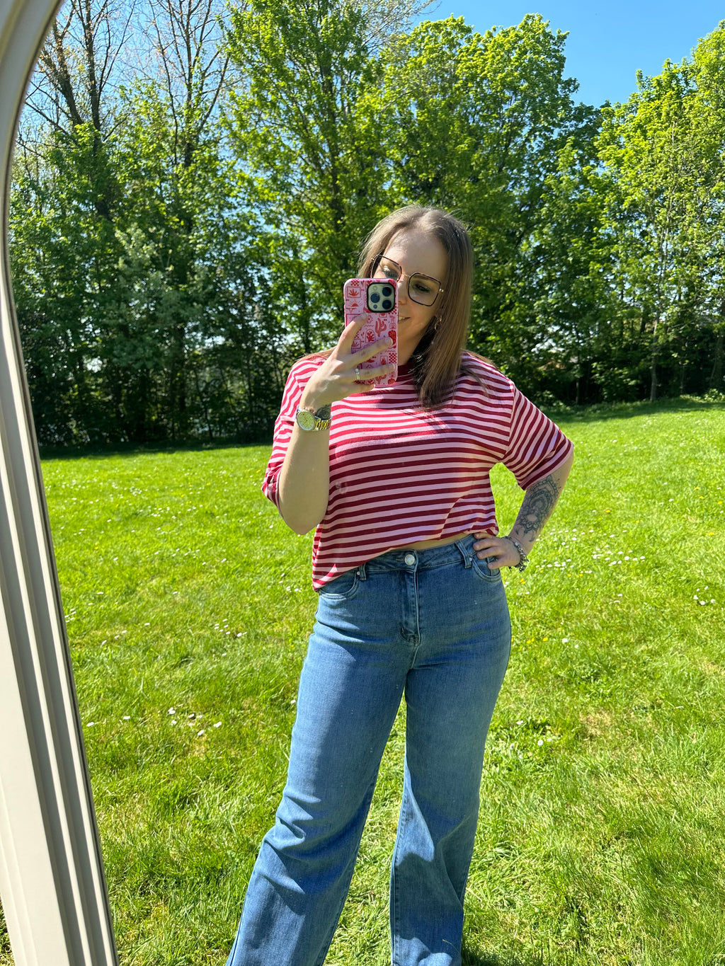 Wendy T-shirt Burgundy