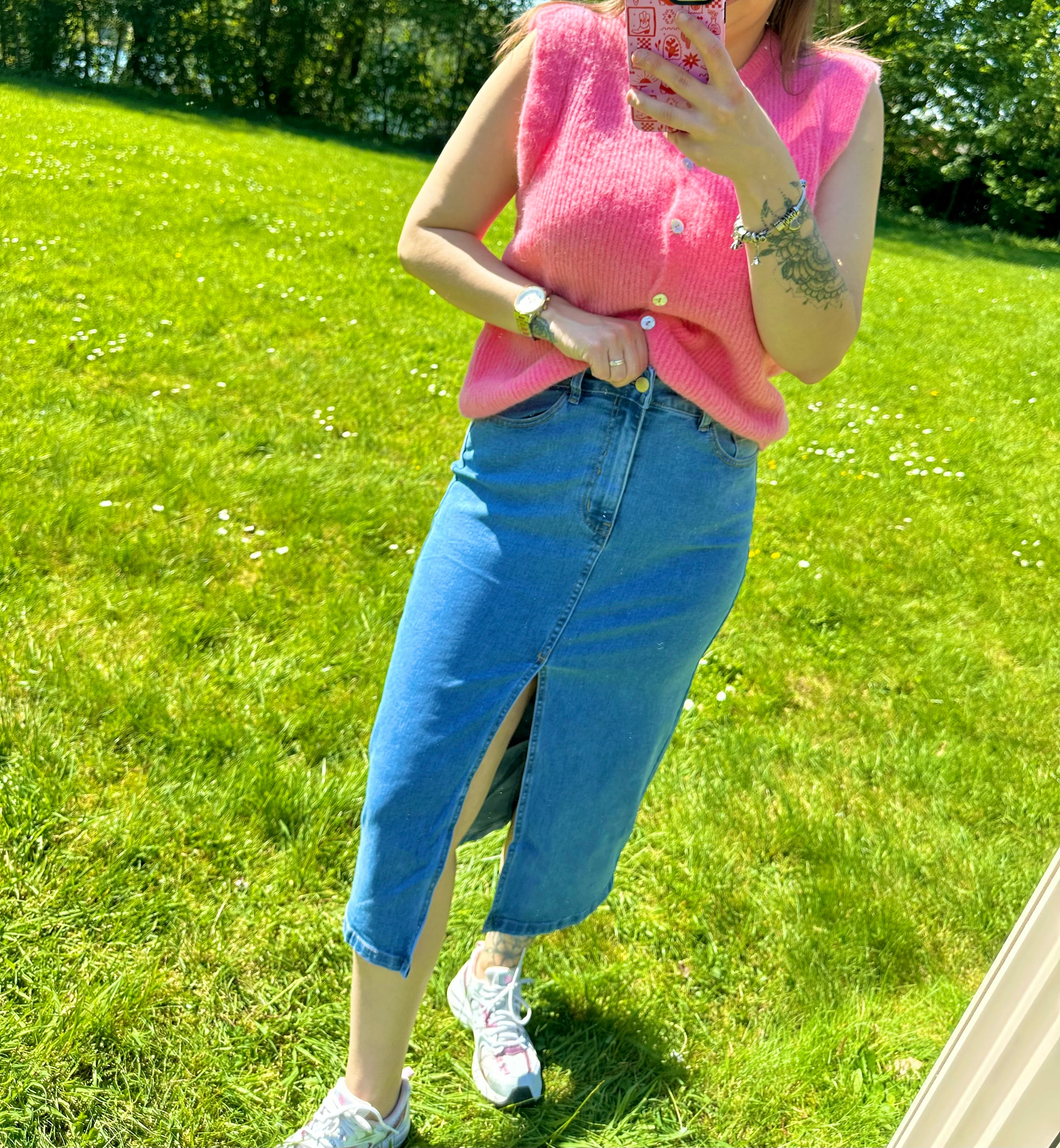 Caroline Jeans Skirt