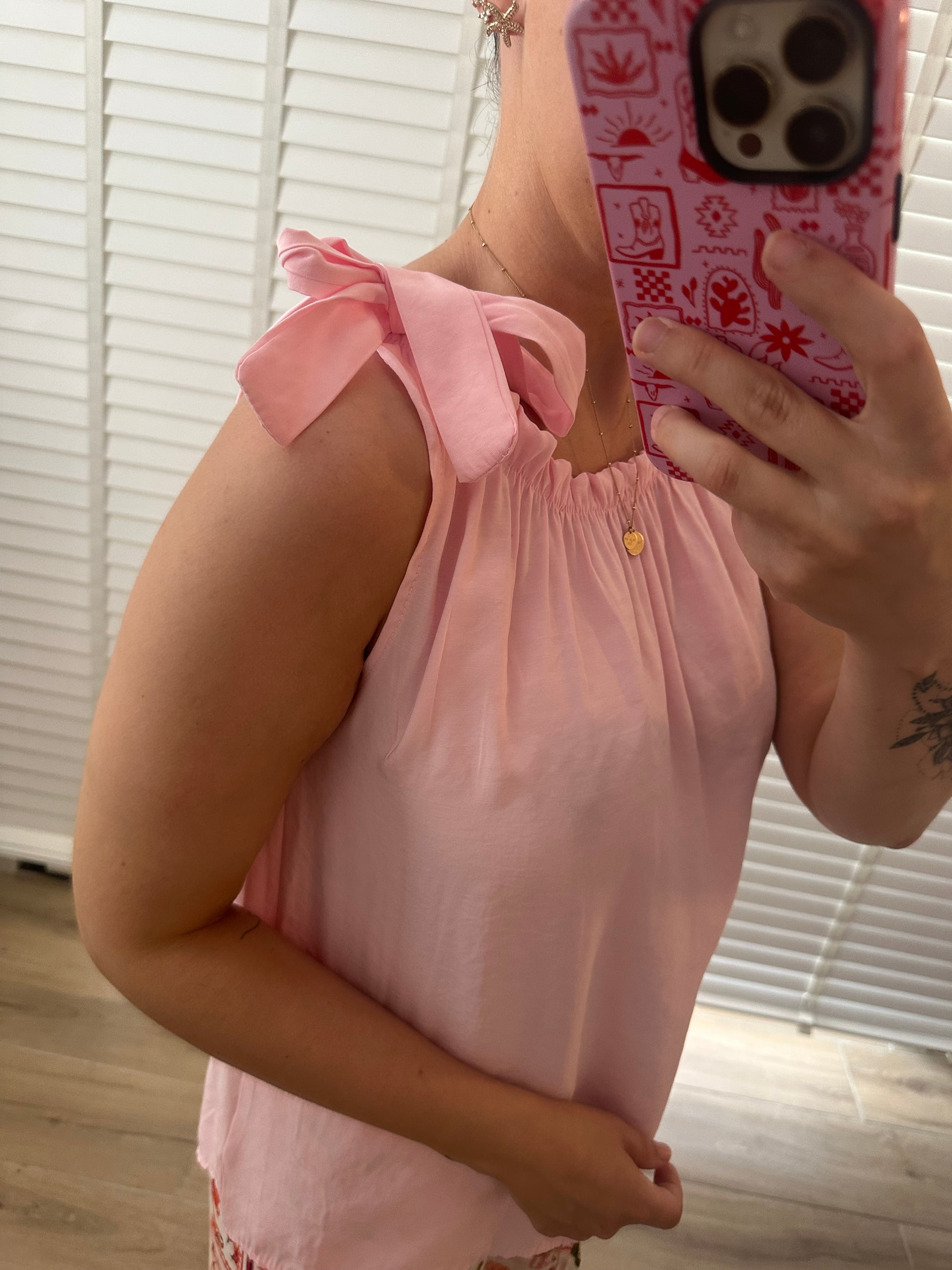 Justine Blouse Roze