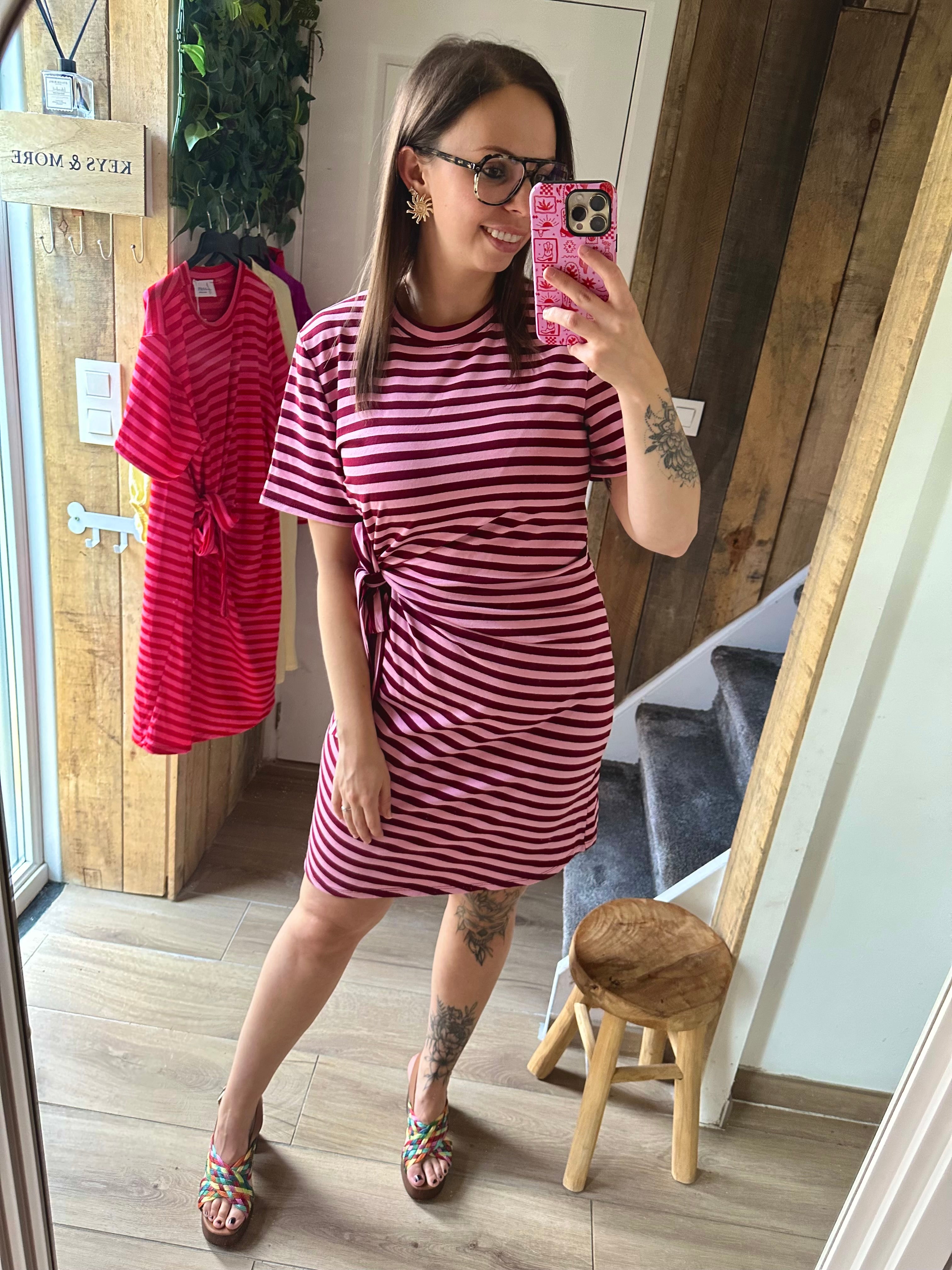Liv Dress Burgundy