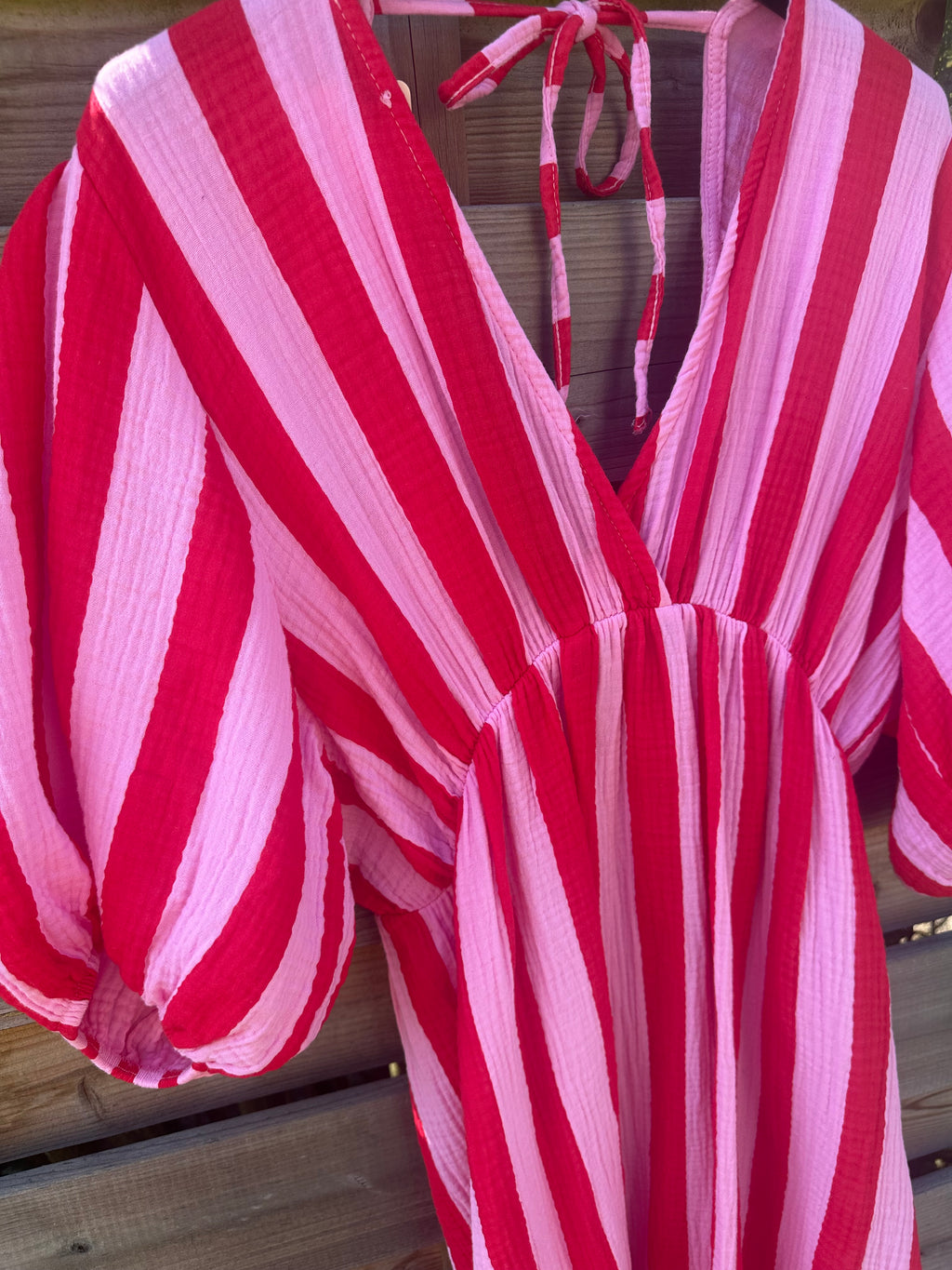 Chana Dress Roze/Rood