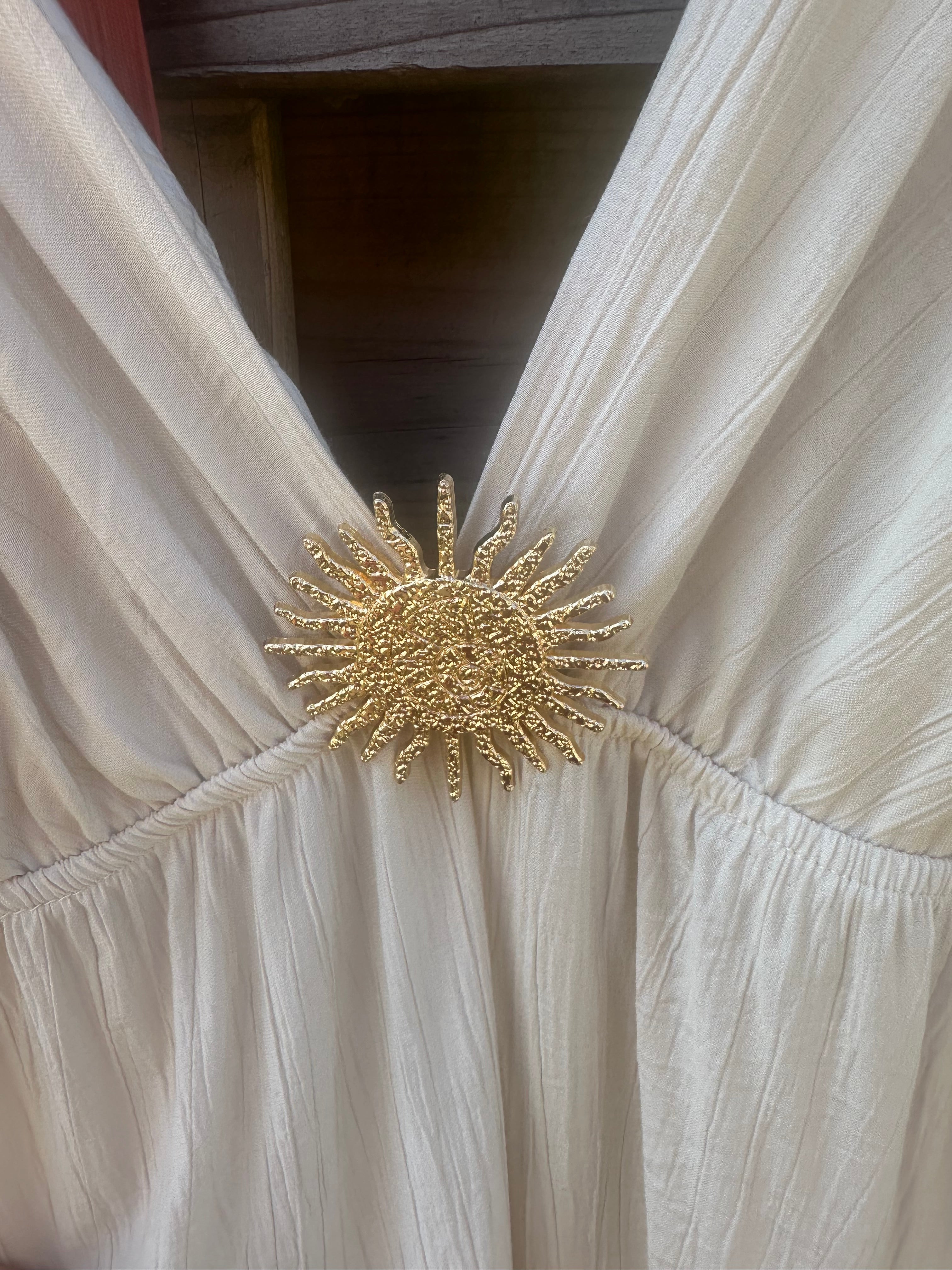 Helena Dress Beige