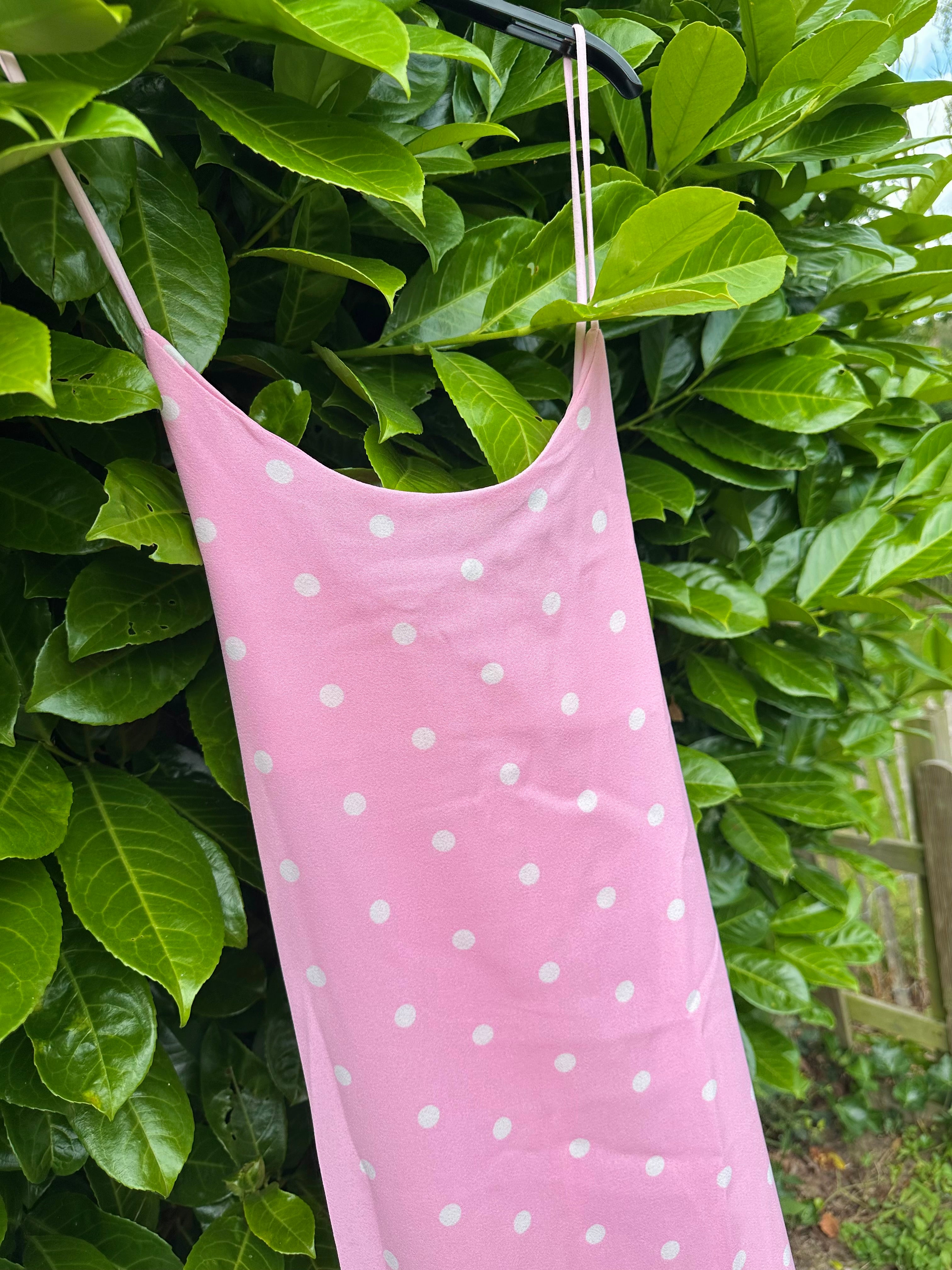 Estée Dress Polka Dot Pink