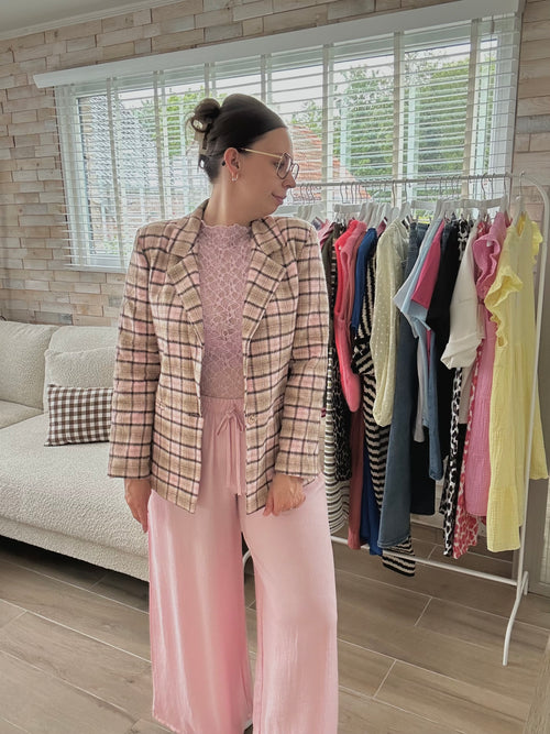 Ann Blazer Pink